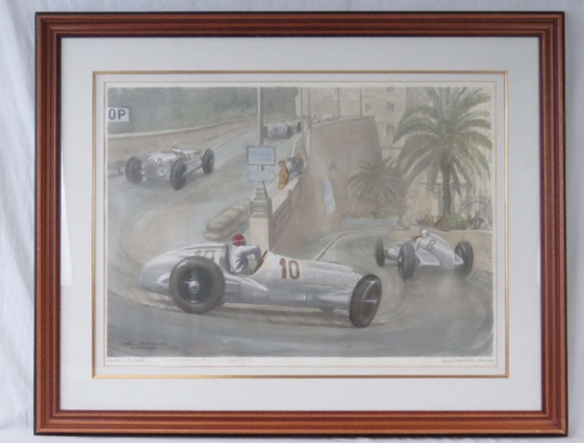 Manfred Von Brauchitsch in his Mercedes W125-Auction Lot