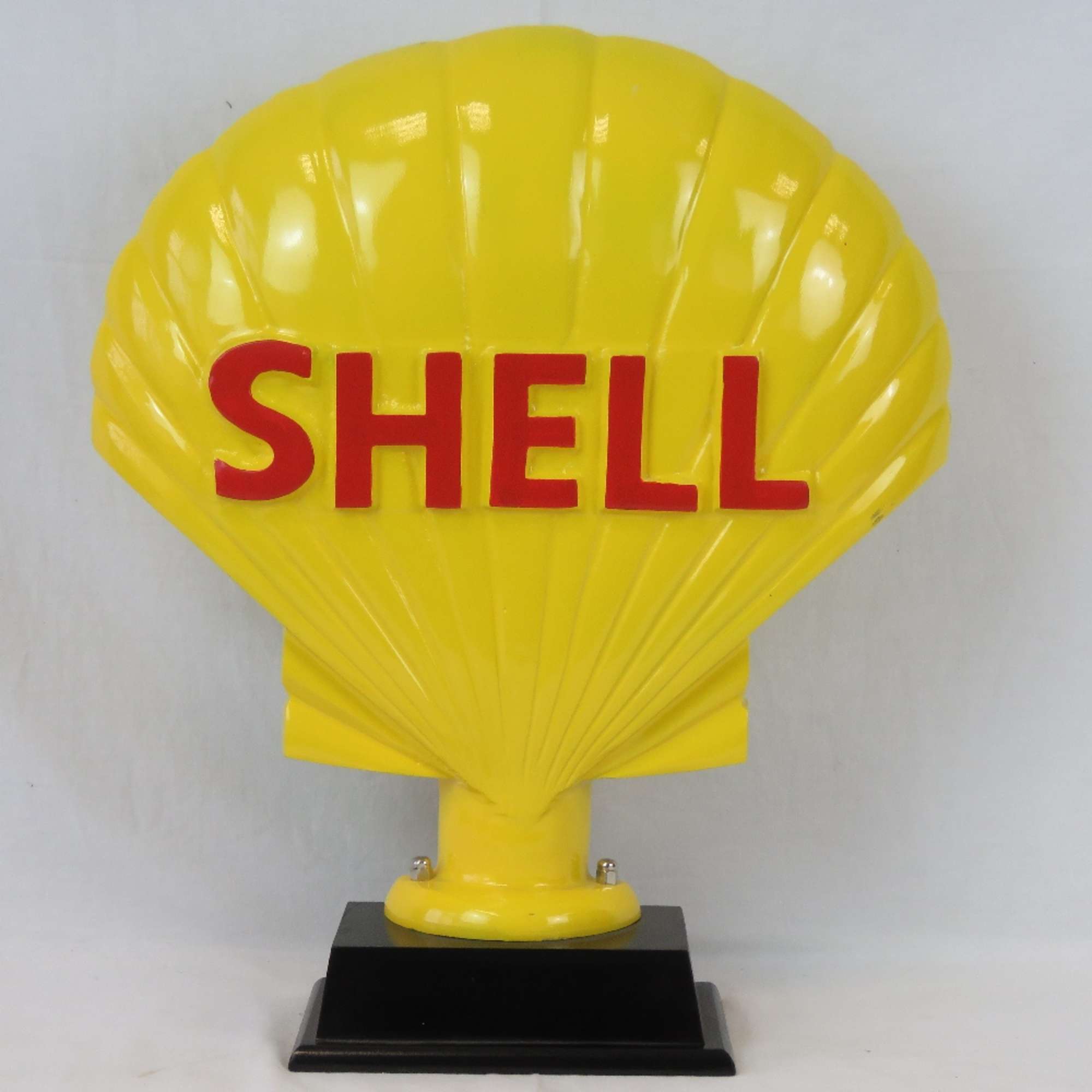 Contemporary Shell Petroleum shield.-Sold