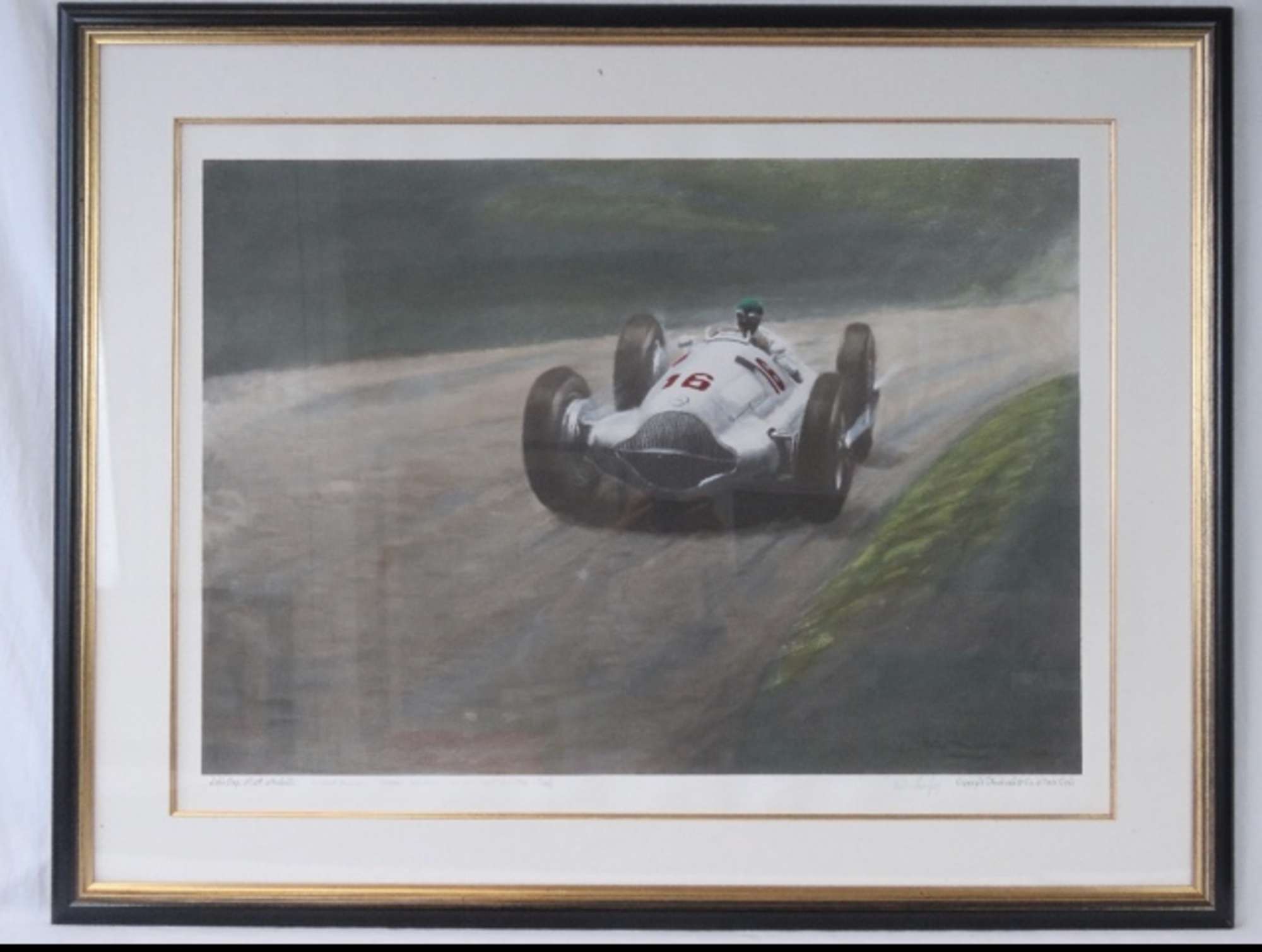 'Mercedes Impression' German Grand Prix 1938-Sold
