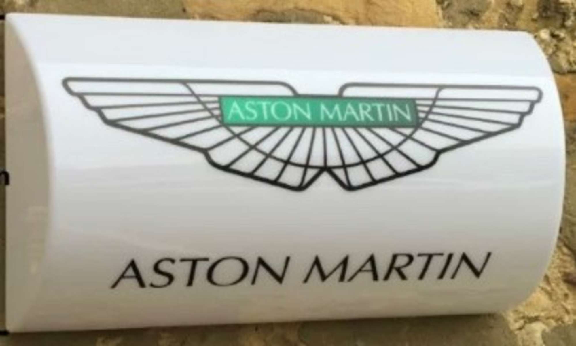 Illuminated Aston Martin garage wall sign-Sold