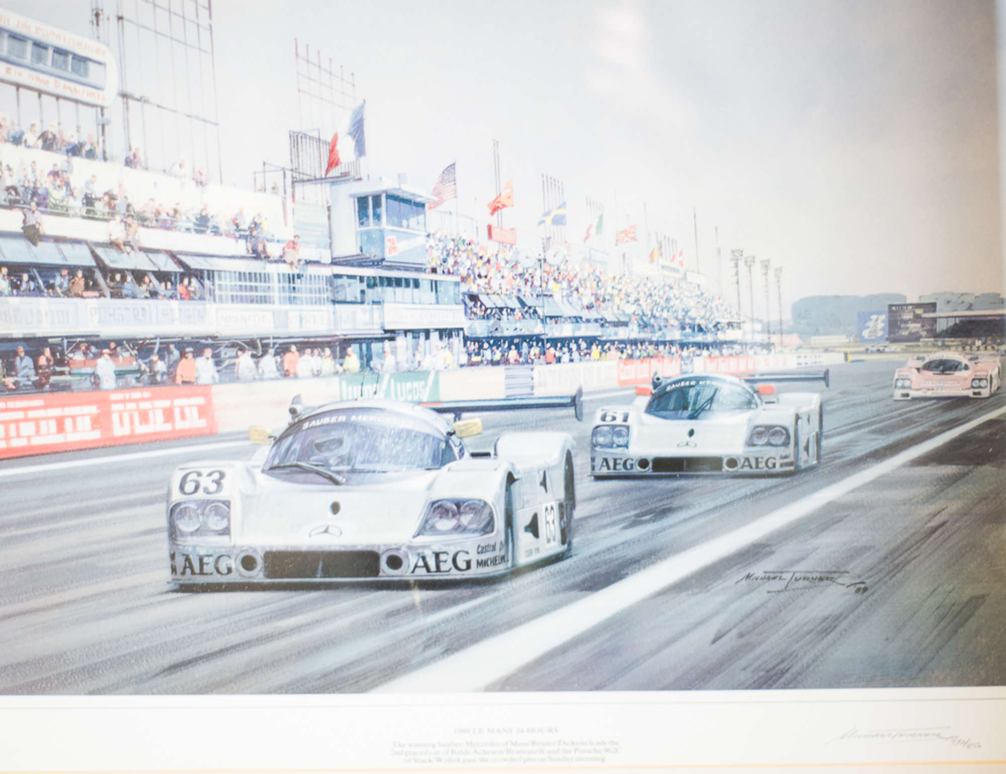 Sauber Mercedes: Le Mans 1989-Auction Lot