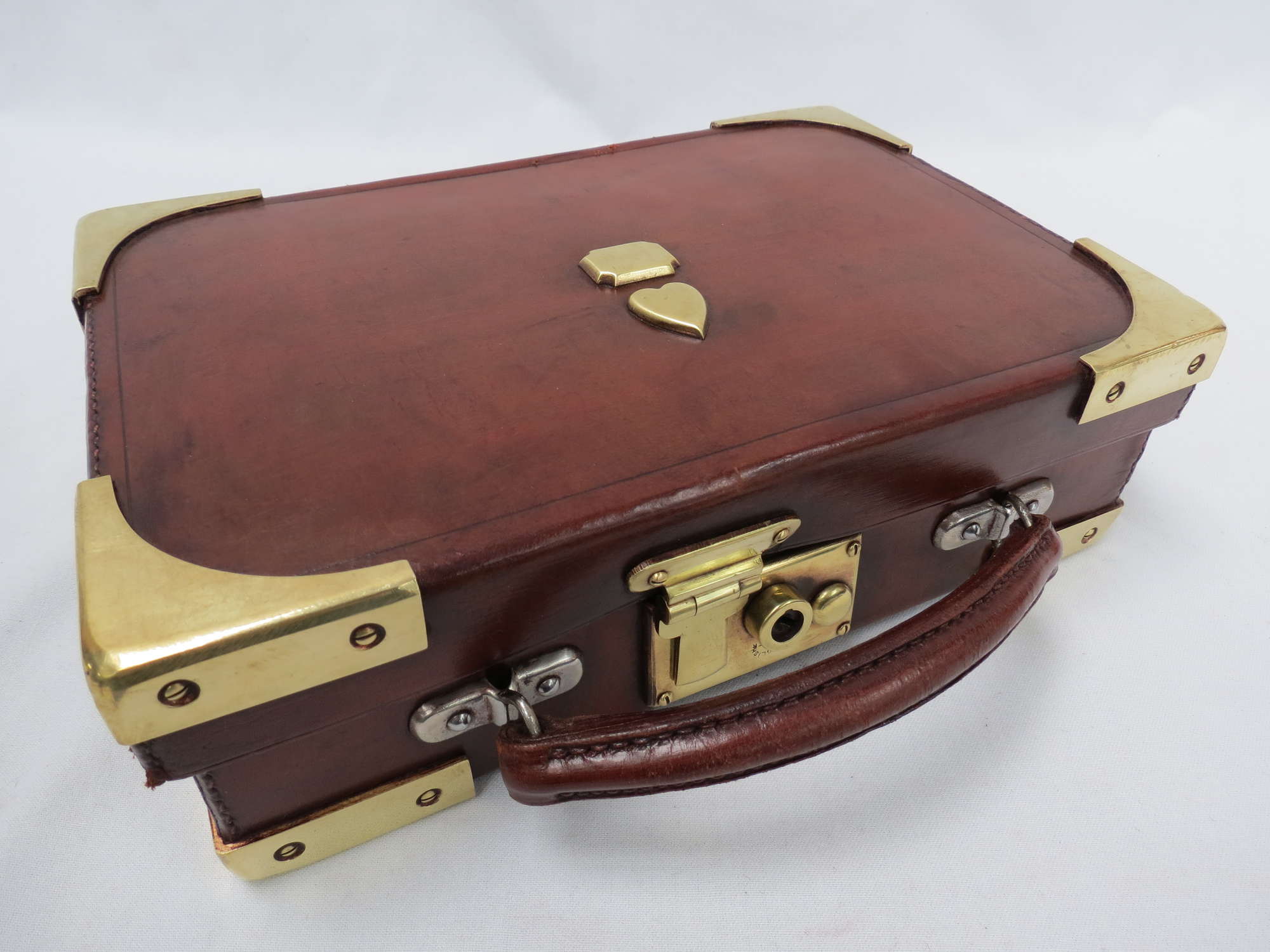An exceptionally Small Leather Case-Auction Lot