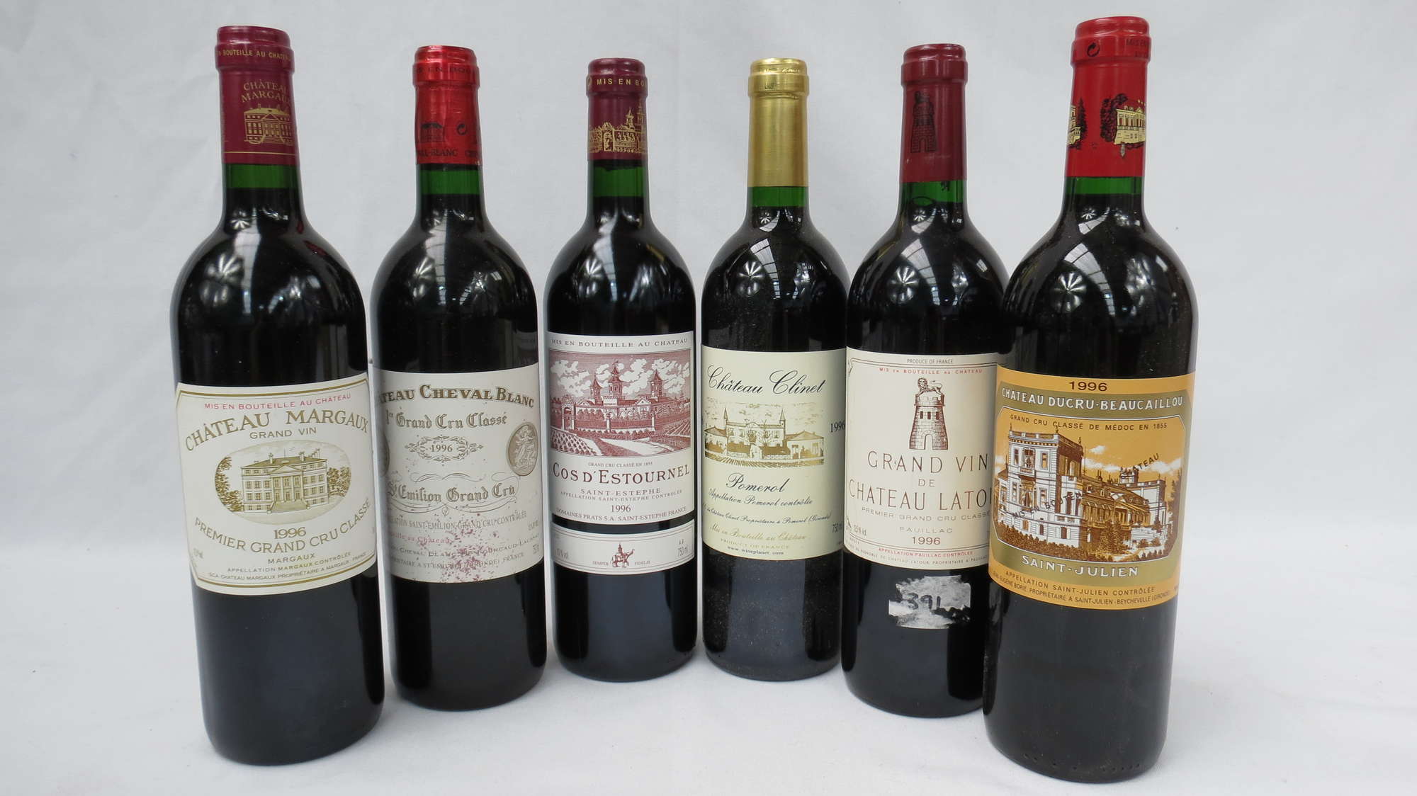 Bordeaux, The Vintage Years - 1996 - A Mixed Half-Auction Lot