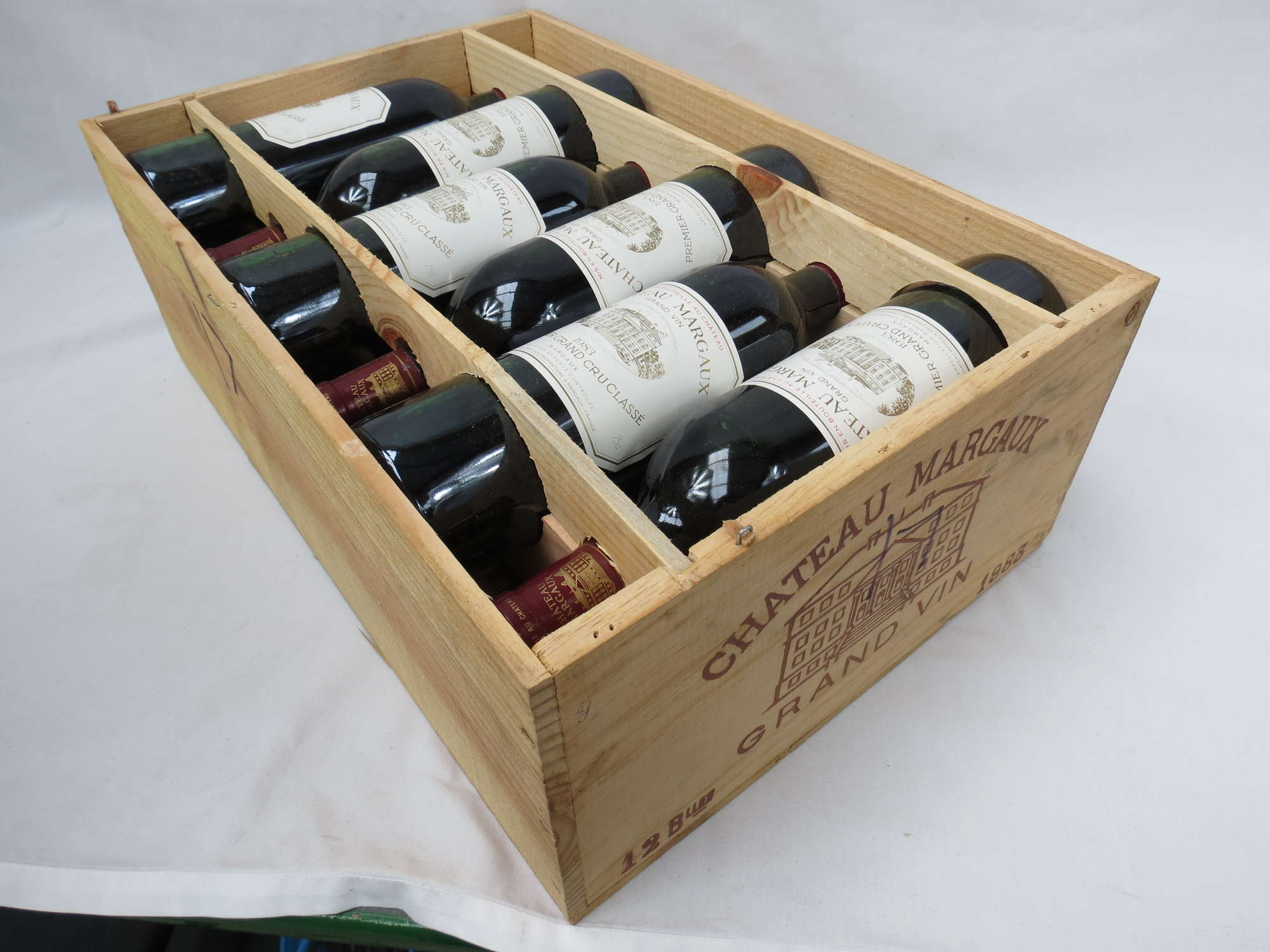 1st Growth at 30 - A Full Case of Chateau Margaux 1983 (12 b-Auction Lot