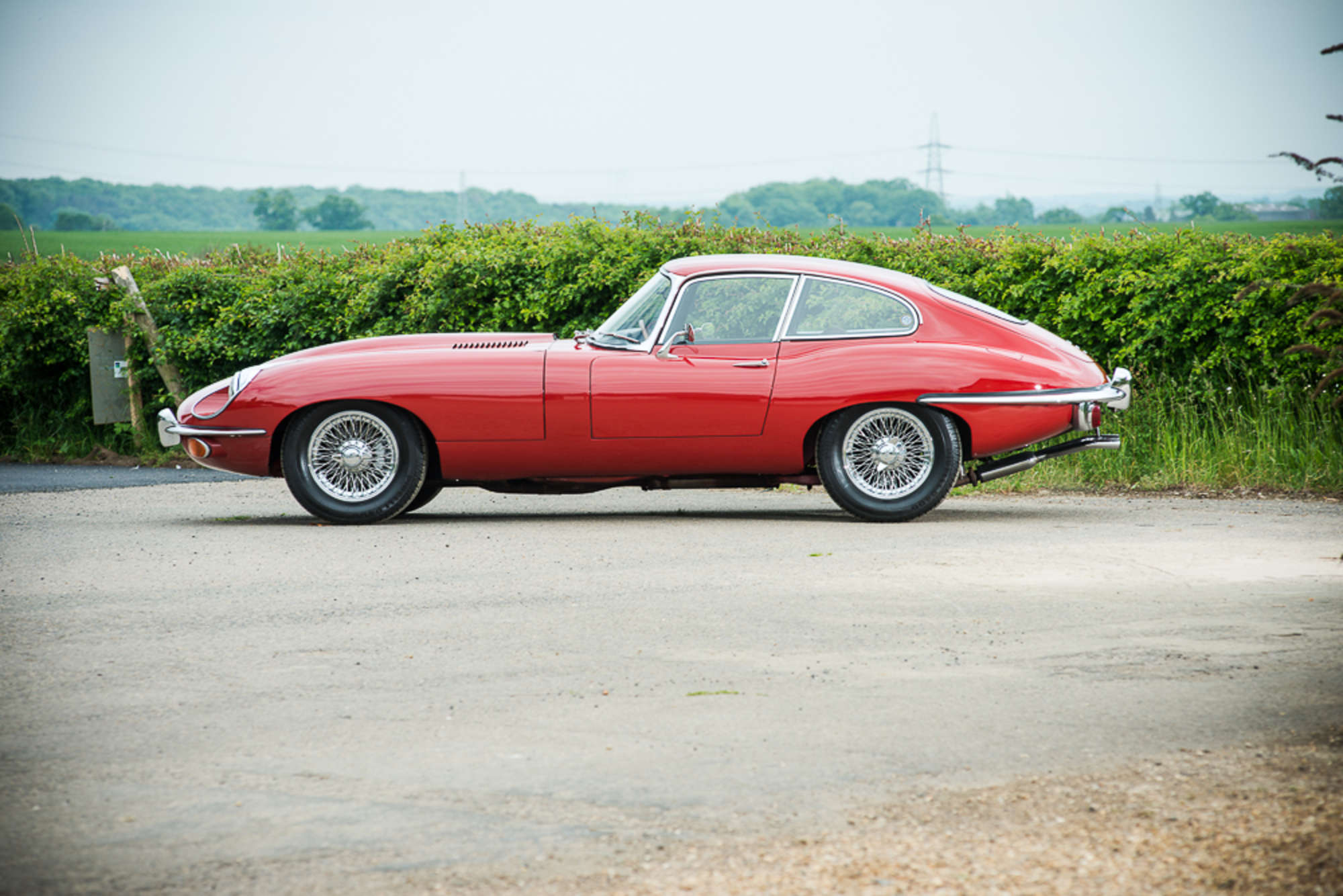 1969 Jaguar E-Type Series II Fixedhead Coupe-Auction Lot