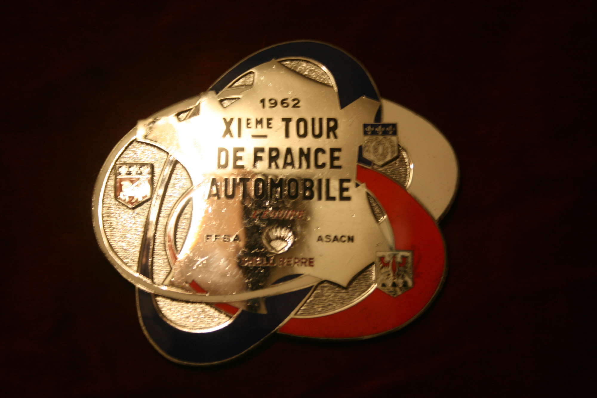 1962 Tour de France Car Badge-Sold