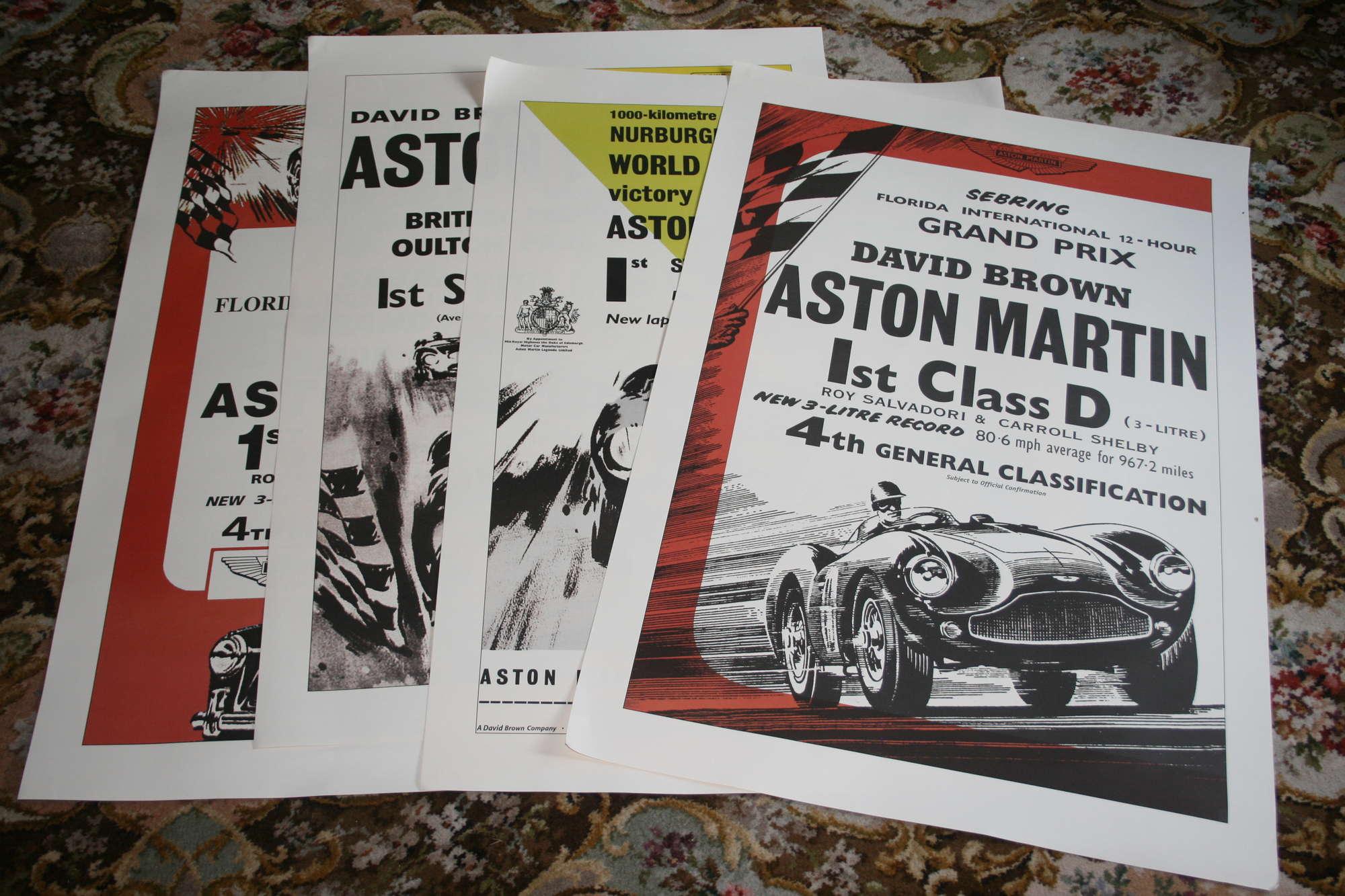 Aston Martin Posters-Sold