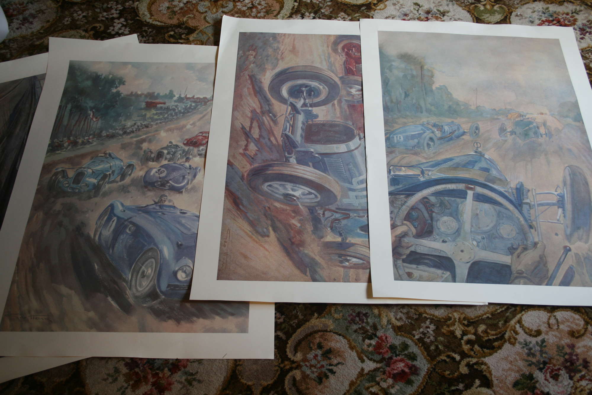 Geo Ham Bugatti Prints-Sold