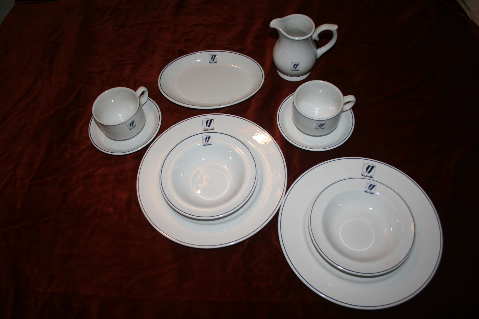 Williams Grand Prix Breakfast Set-Sold