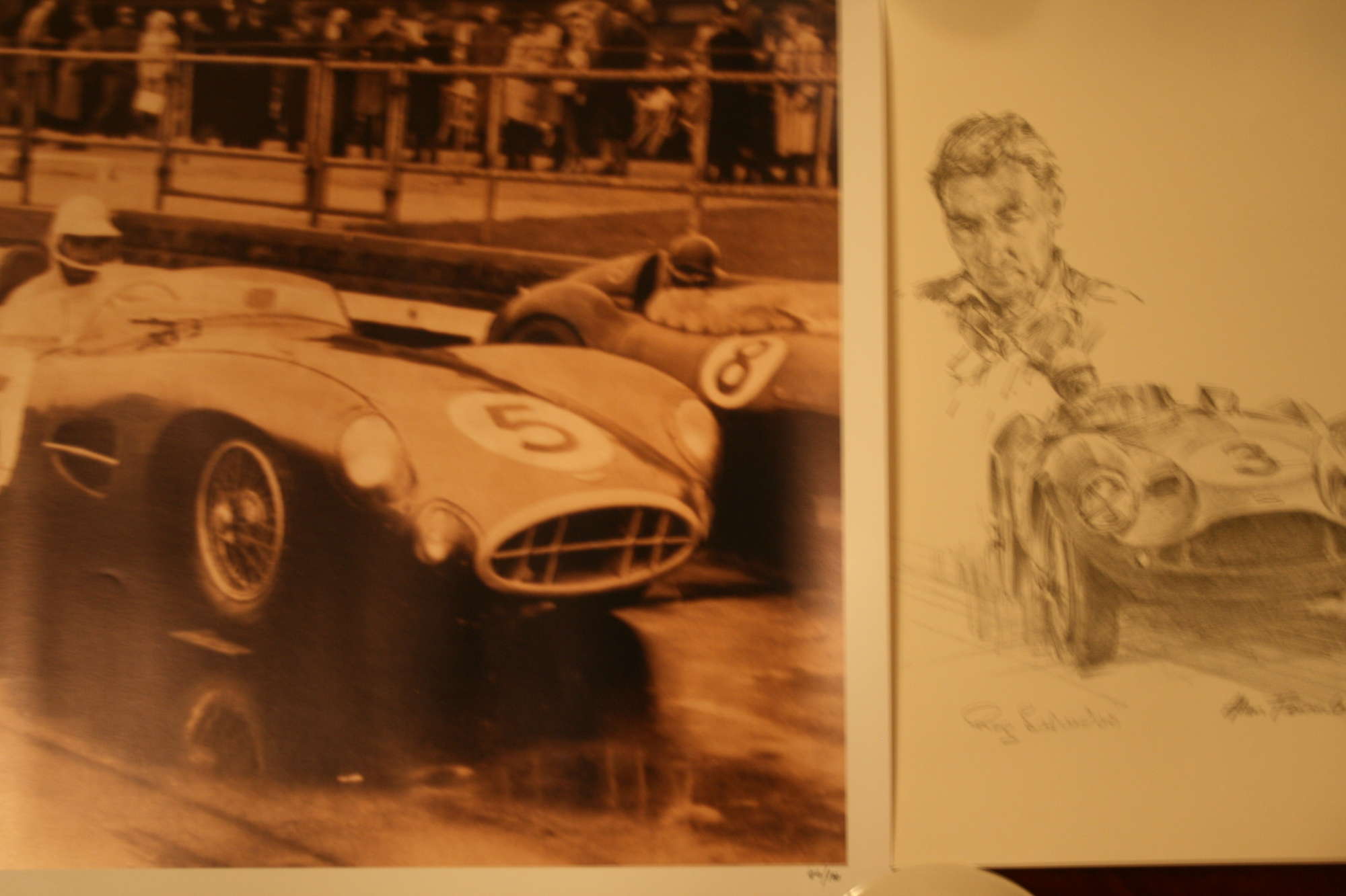 Aston Martin Signed Prints-Sold