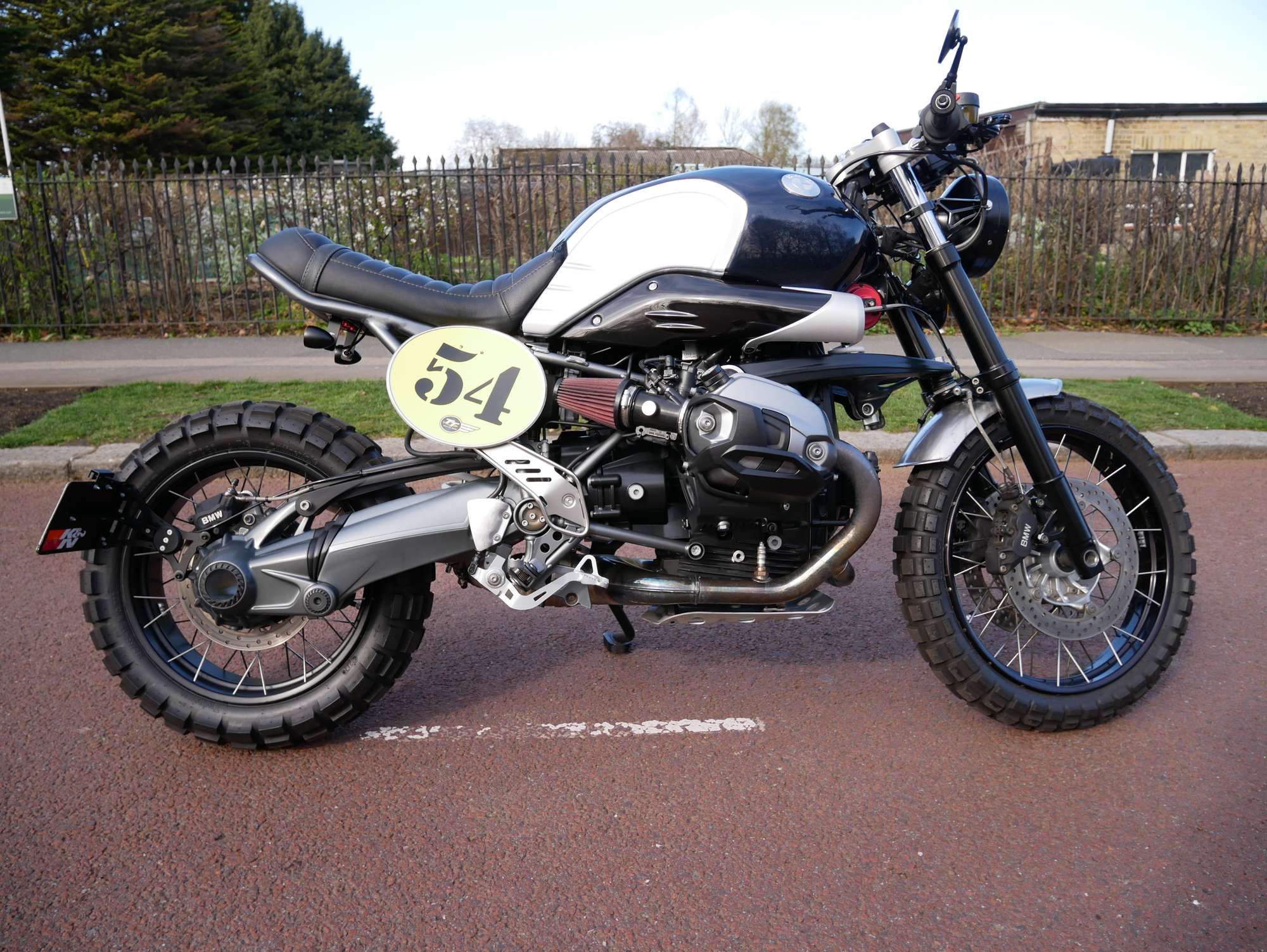 2011 BMW GS Custom Cafe Racer R1200GS TU Triple Black SE-Auction Lot