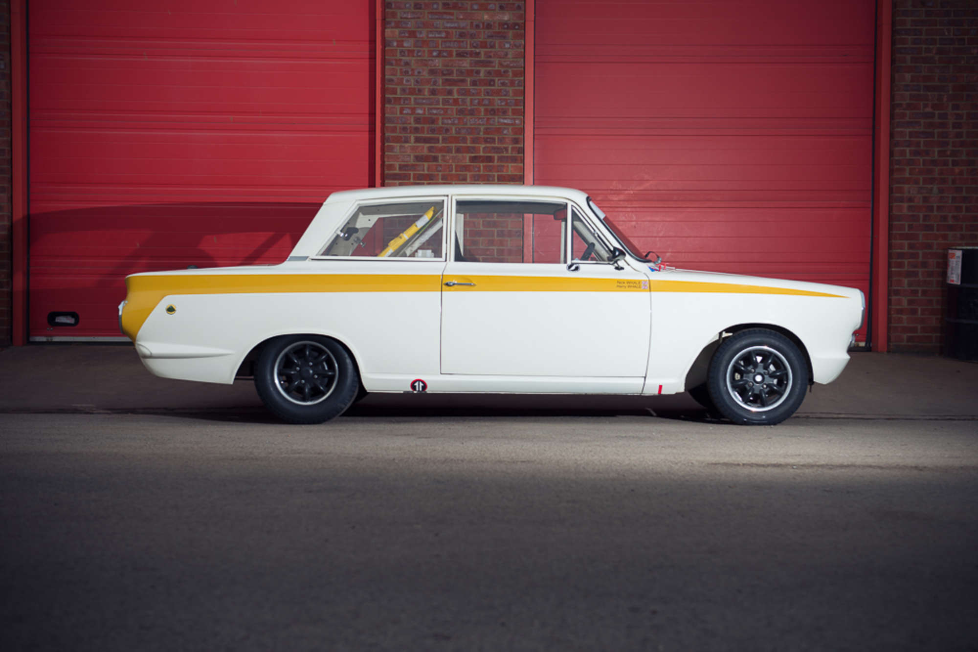 1963 Lotus Cortina FIA Race Car-Sold