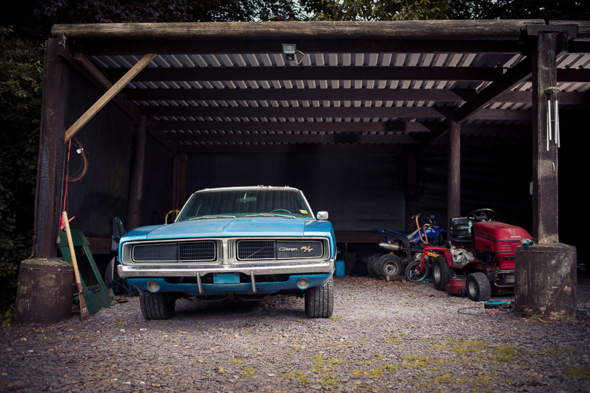 1969 Dodge Charger-RT-440 matching numbers in hibernation fo-Auction Lot