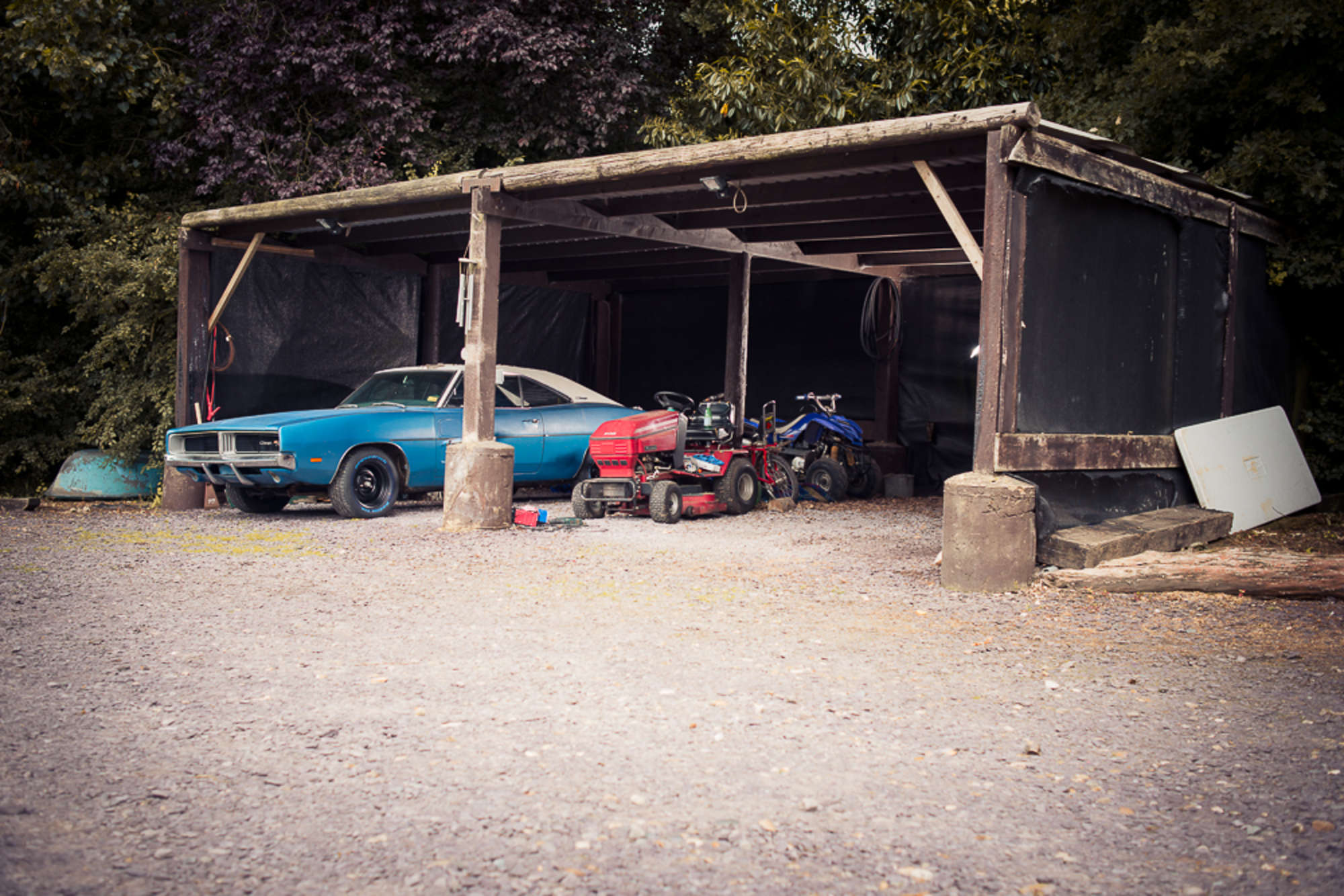 1969 Dodge Charger-RT-440 matching numbers in hibernation fo-Auction Lot