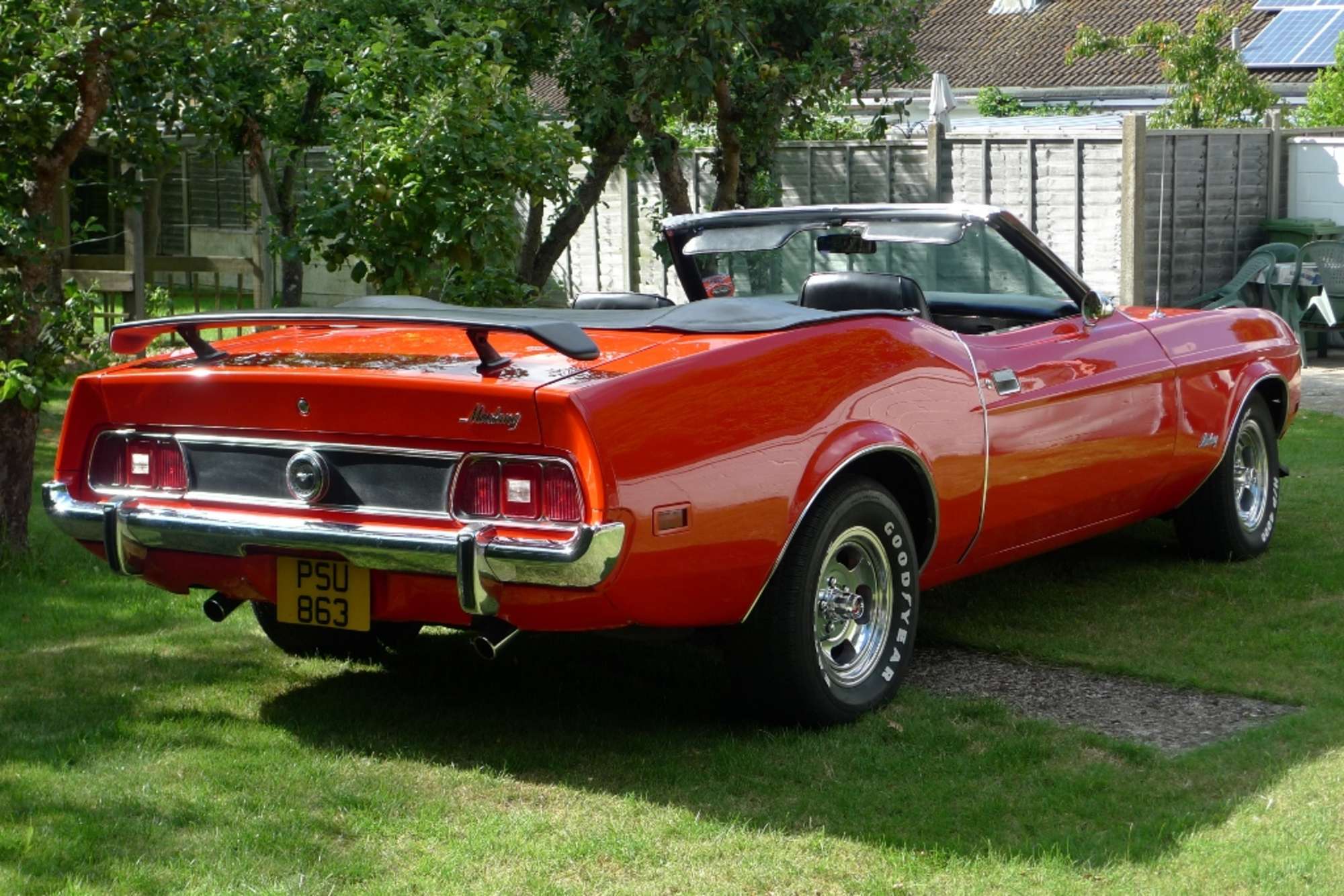 1973 Ford Mustang Mach I Convertible-Auction Lot