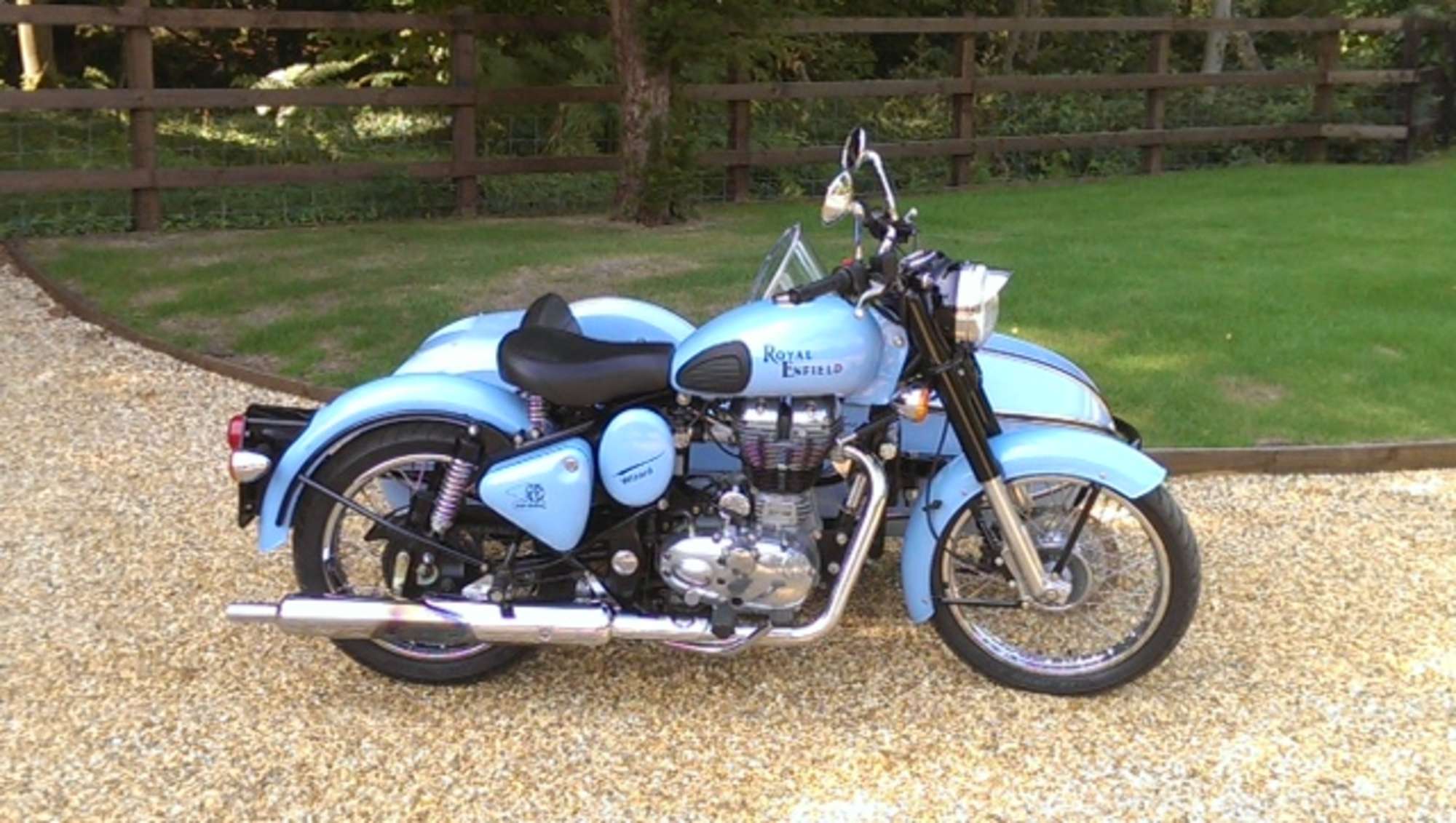 Harry Potter Royal Enfield Bullet & Side Car-Sold