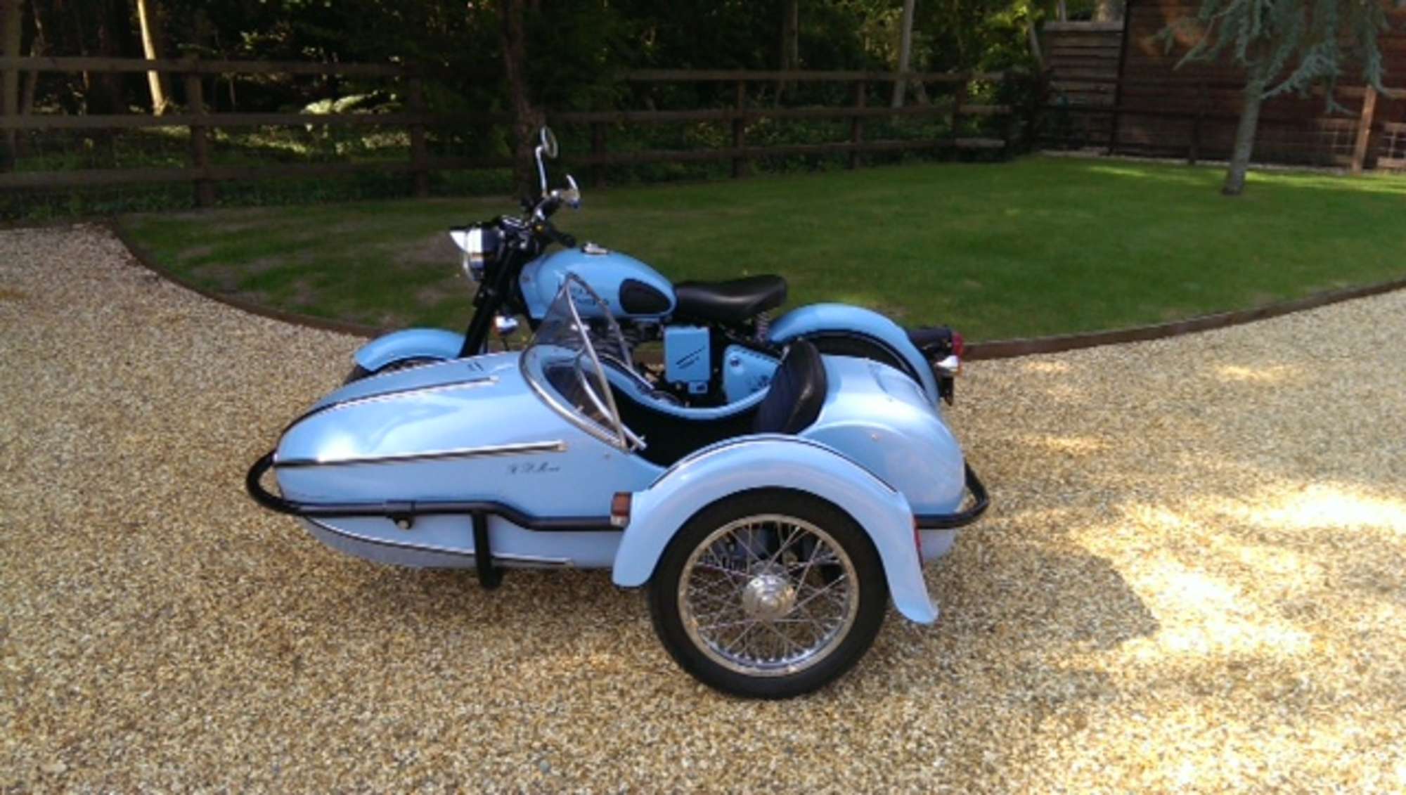 Harry Potter Royal Enfield Bullet & Side Car-Sold