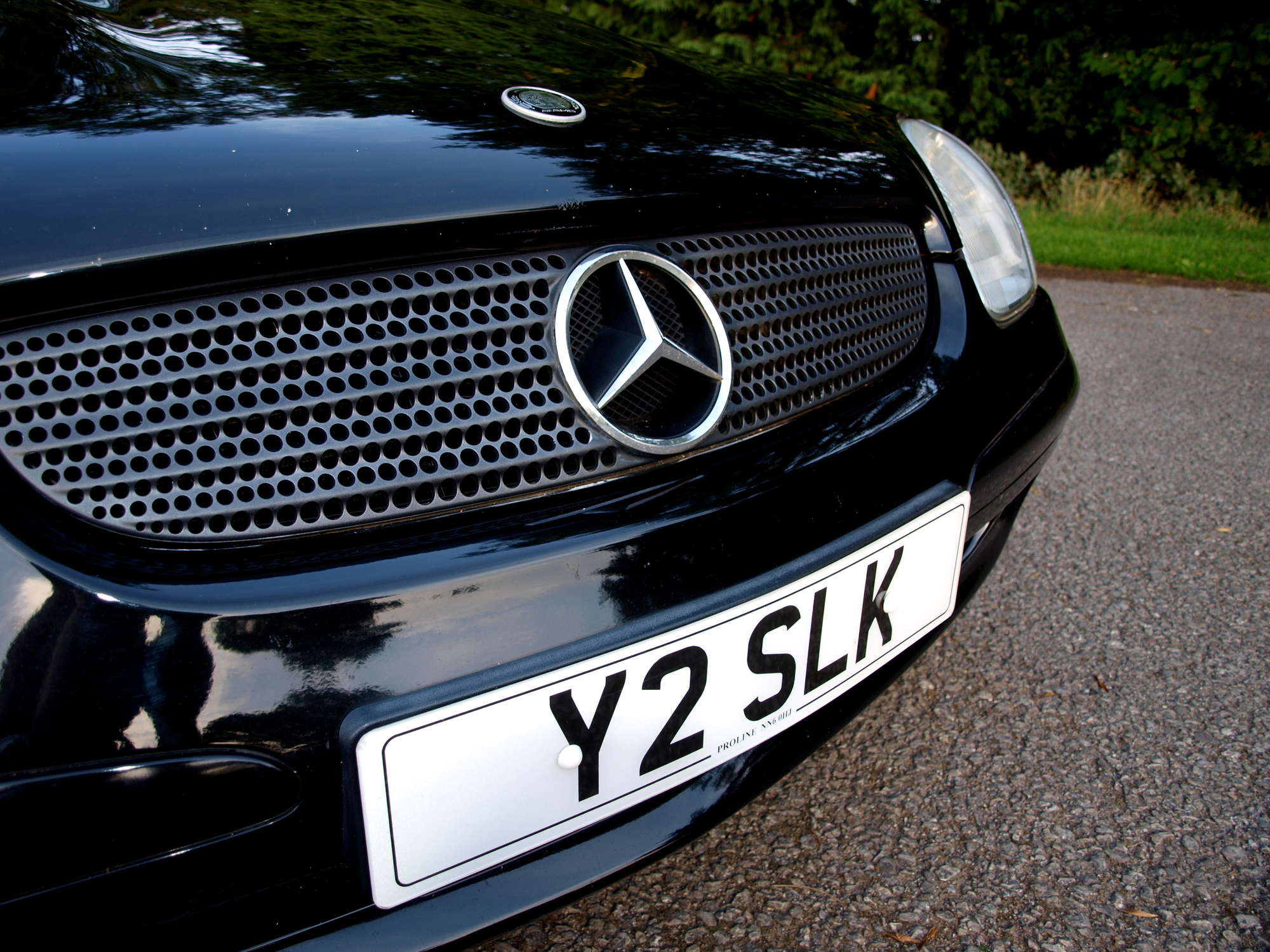2001 Mercedes SLK with matching number plate-Sold