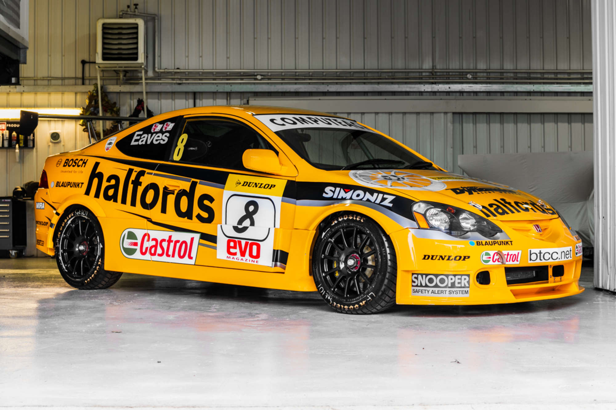 2005 BTCC Team Halfords Honda Integra Type-R-Auction Lot