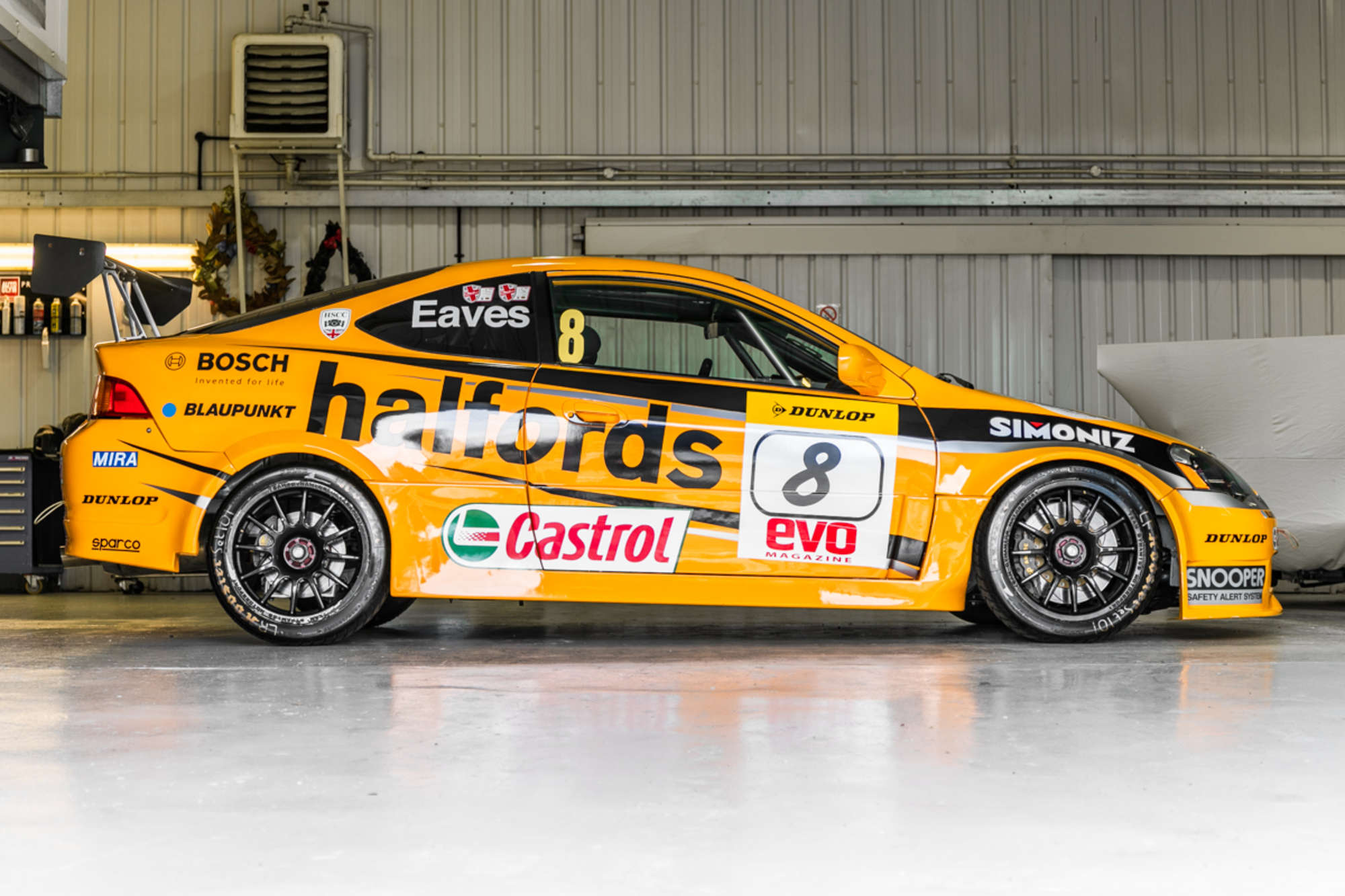 2005 BTCC Team Halfords Honda Integra Type-R-Auction Lot