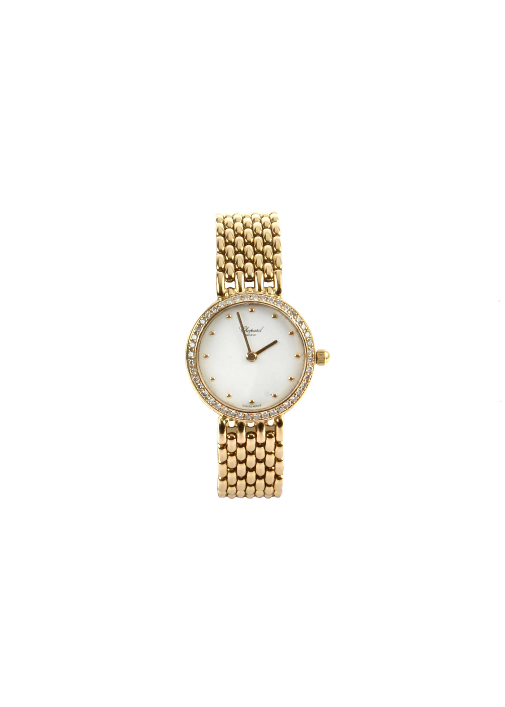 c.2005 Chopard 18ct gold Diamond set-Sold
