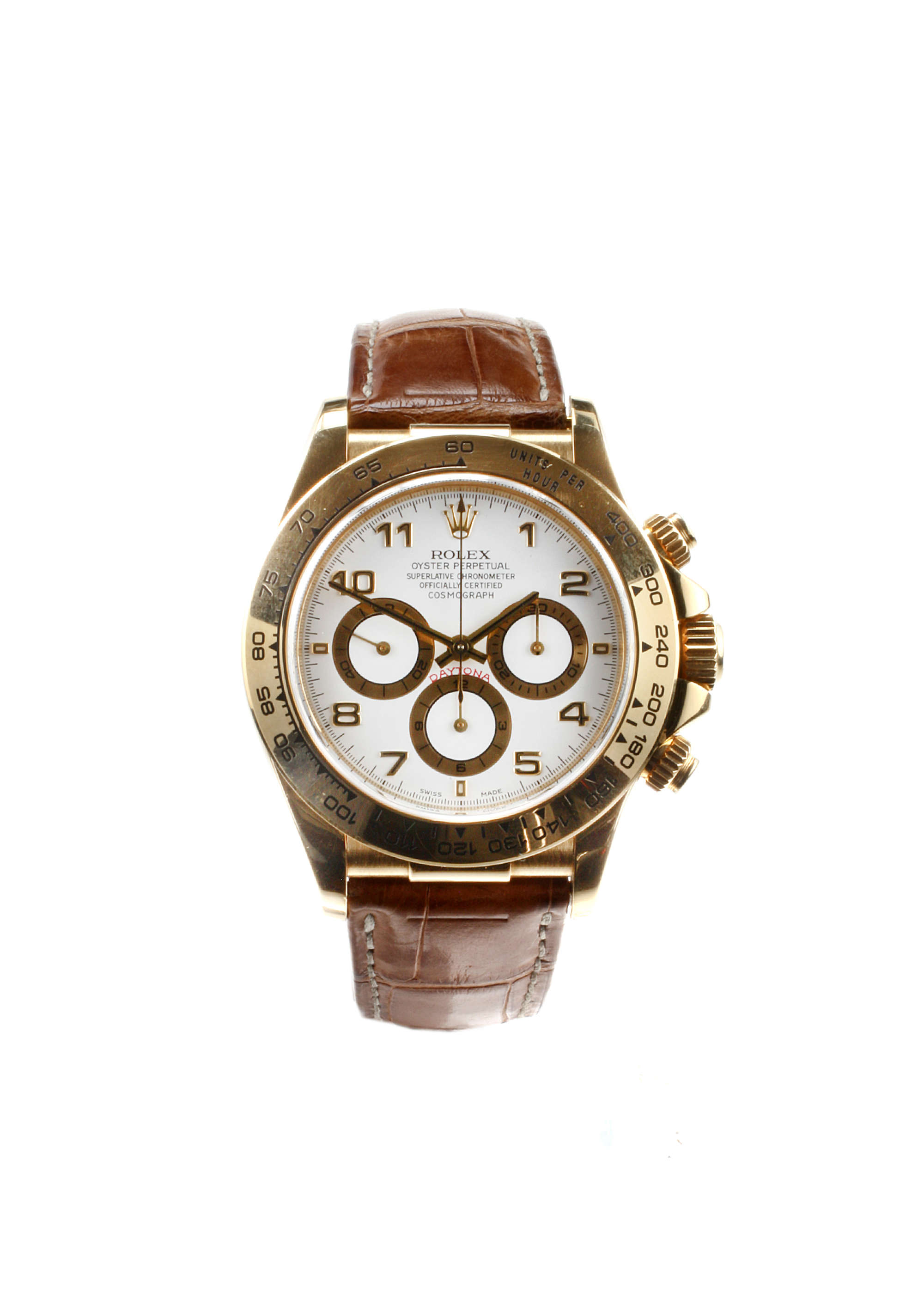 1998 Rolex Daytona 18ct Gold Cosmograph Box and Paperwork-Auction Lot