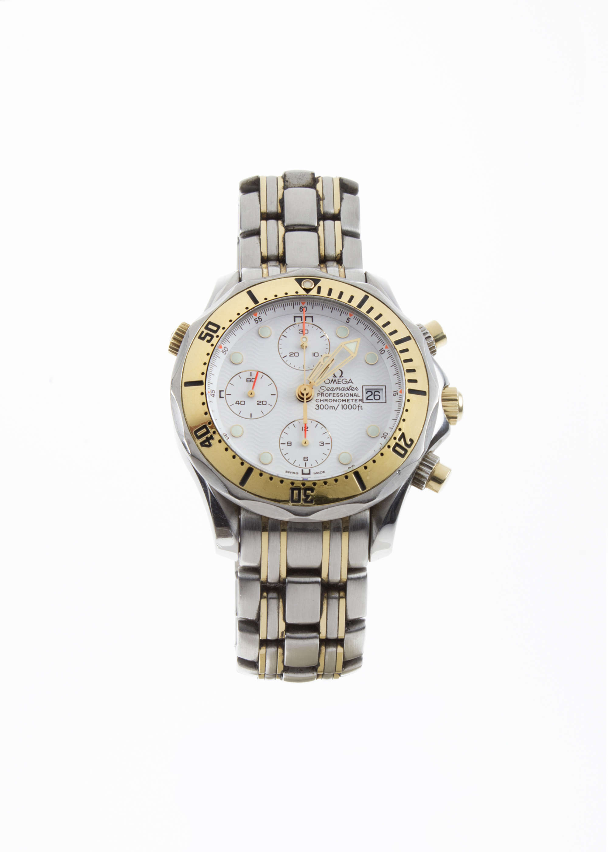 C.2000 Omega Seamaster Chronograph Automatic Bi-metal-Auction Lot