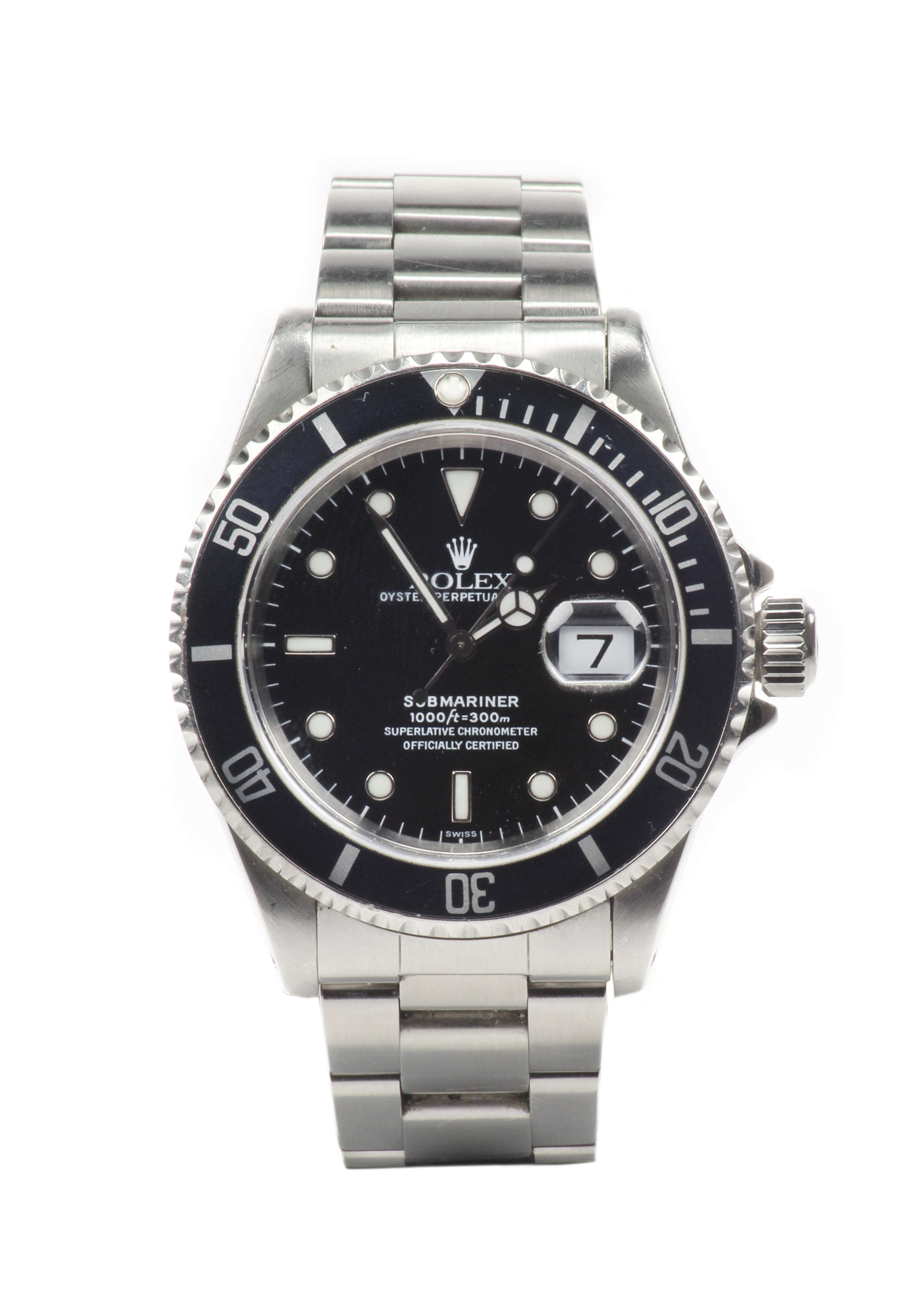 1999 Rolex Submariner Date 16610 Box and Paperwork-Sold