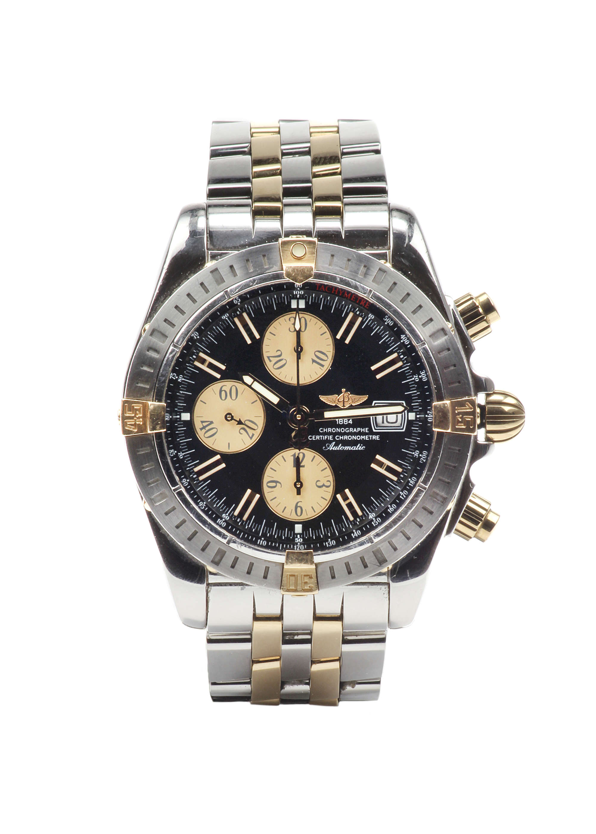 2004 Breitling Chronomat Evolution Bi-Metal Chronograph on P-Sold