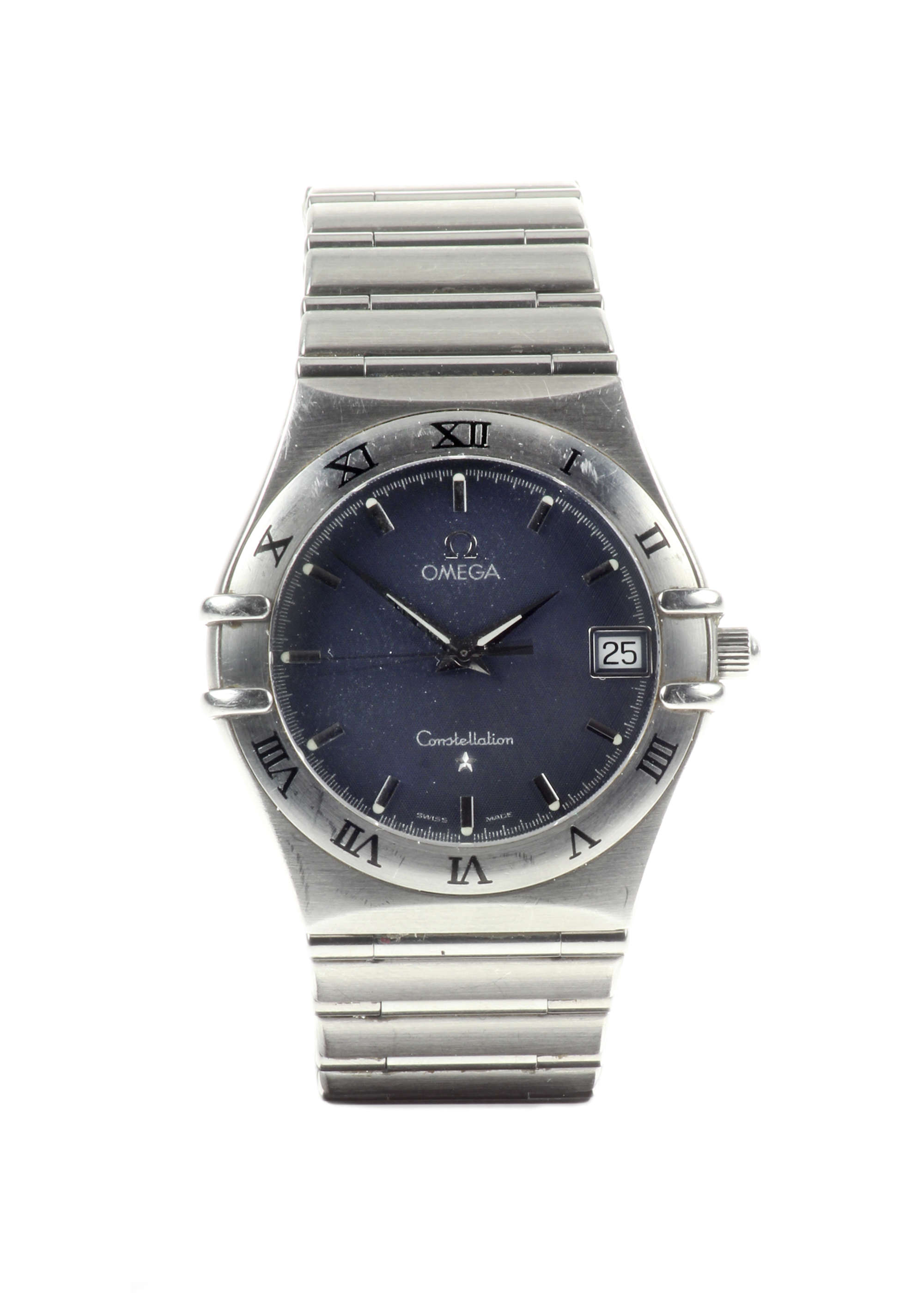 C.2001 Omega Constellation stainless steel-Auction Lot