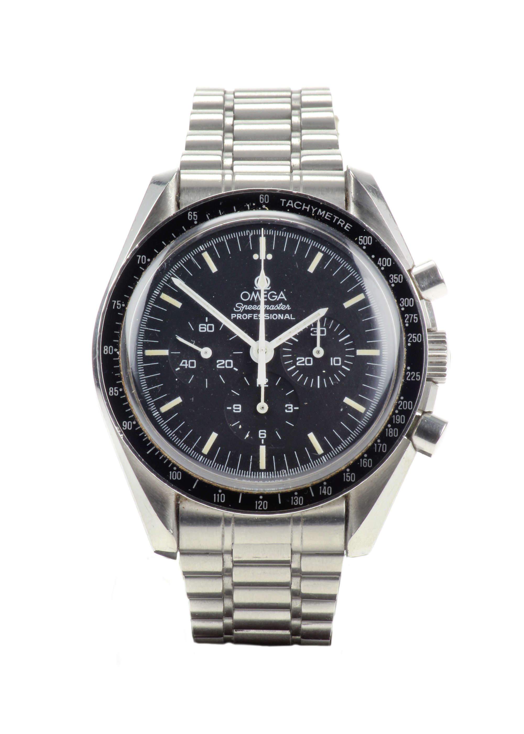c.1998 Omega Speedmaster 'Moon Watch' 861 chronograph on Bra-Sold