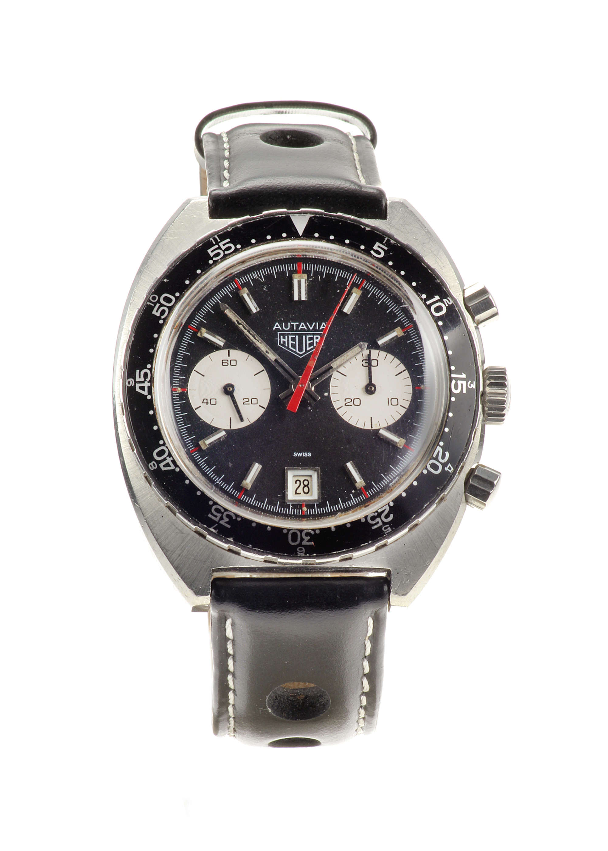 c.1970 Heuer Autavia 73463 Manual Wind Chronograph-Auction Lot