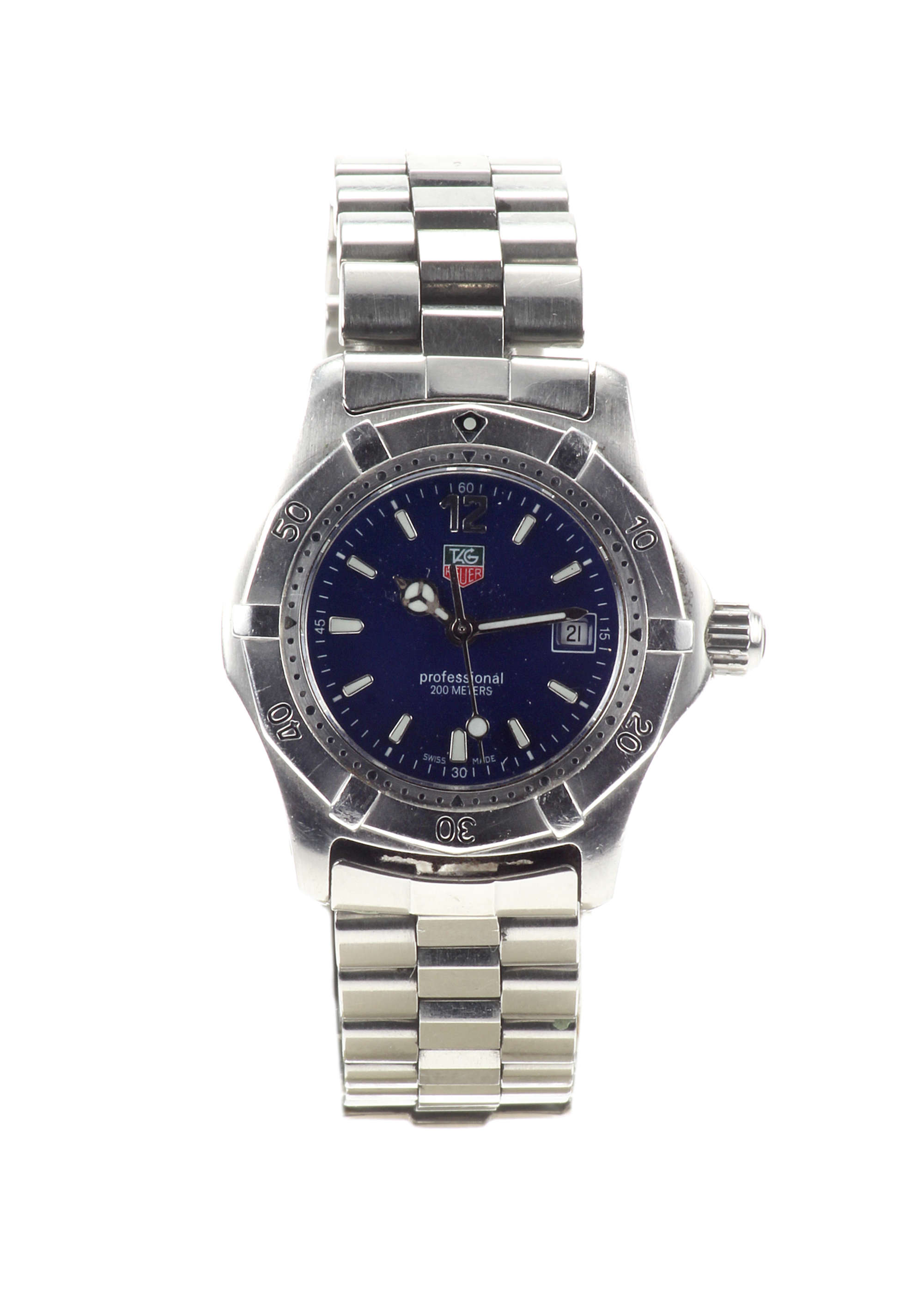 C.1999 Tag Heuer 2000 Sports Diving Watch-Sold