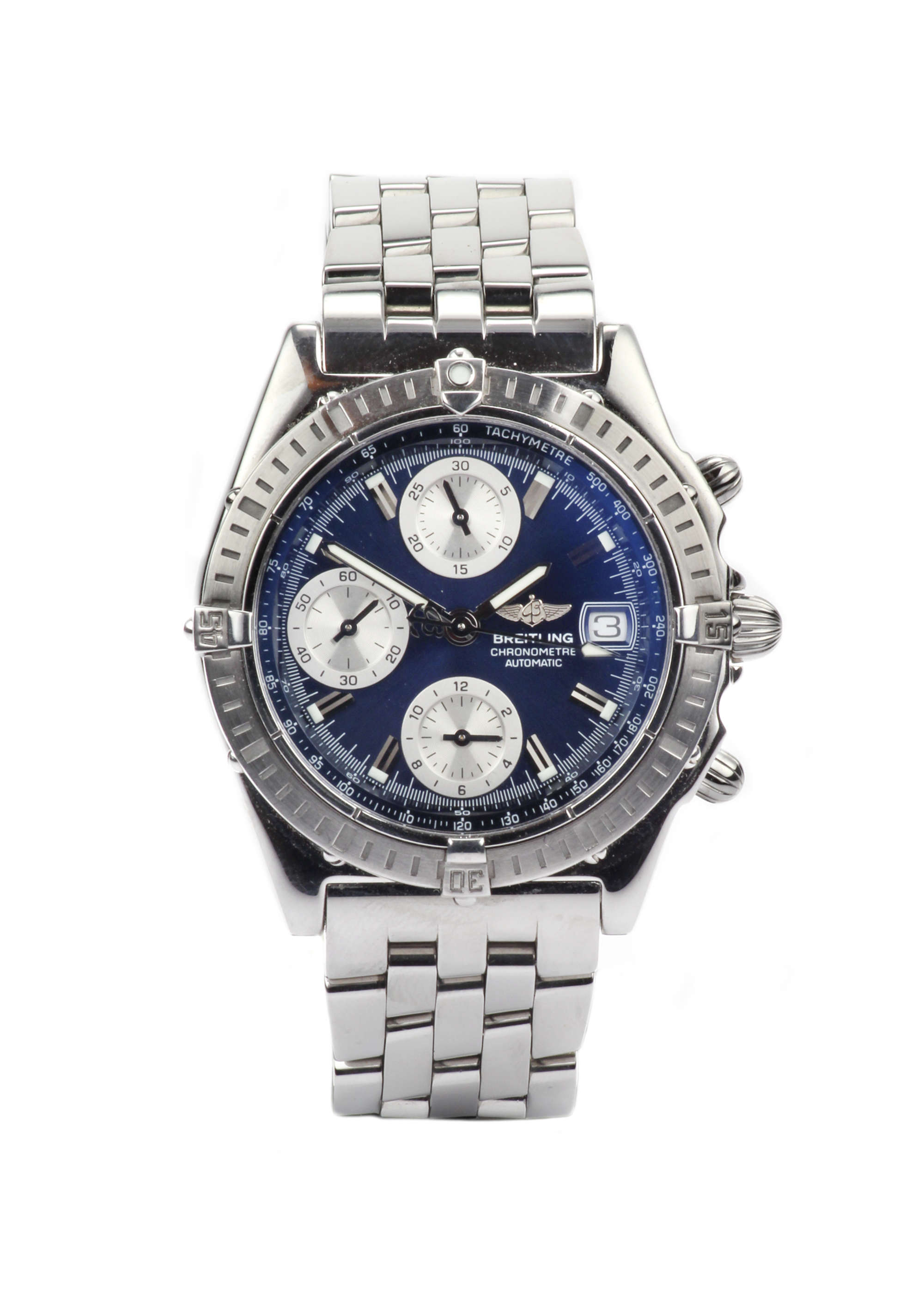 c.2000 Breitling Chronomat stainless steel Chronograph on Pi-Sold