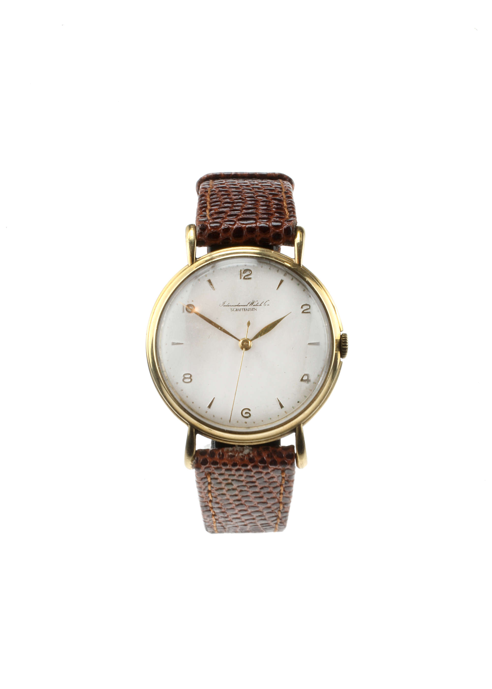 IWC 18ct yellow Gold Manual wind-Sold