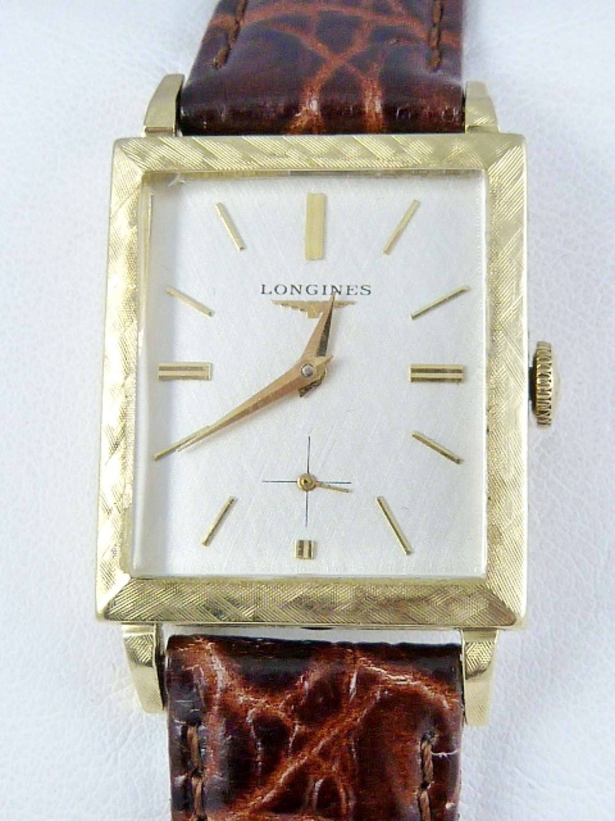 Longines 14ct Gold Watch-Auction Lot