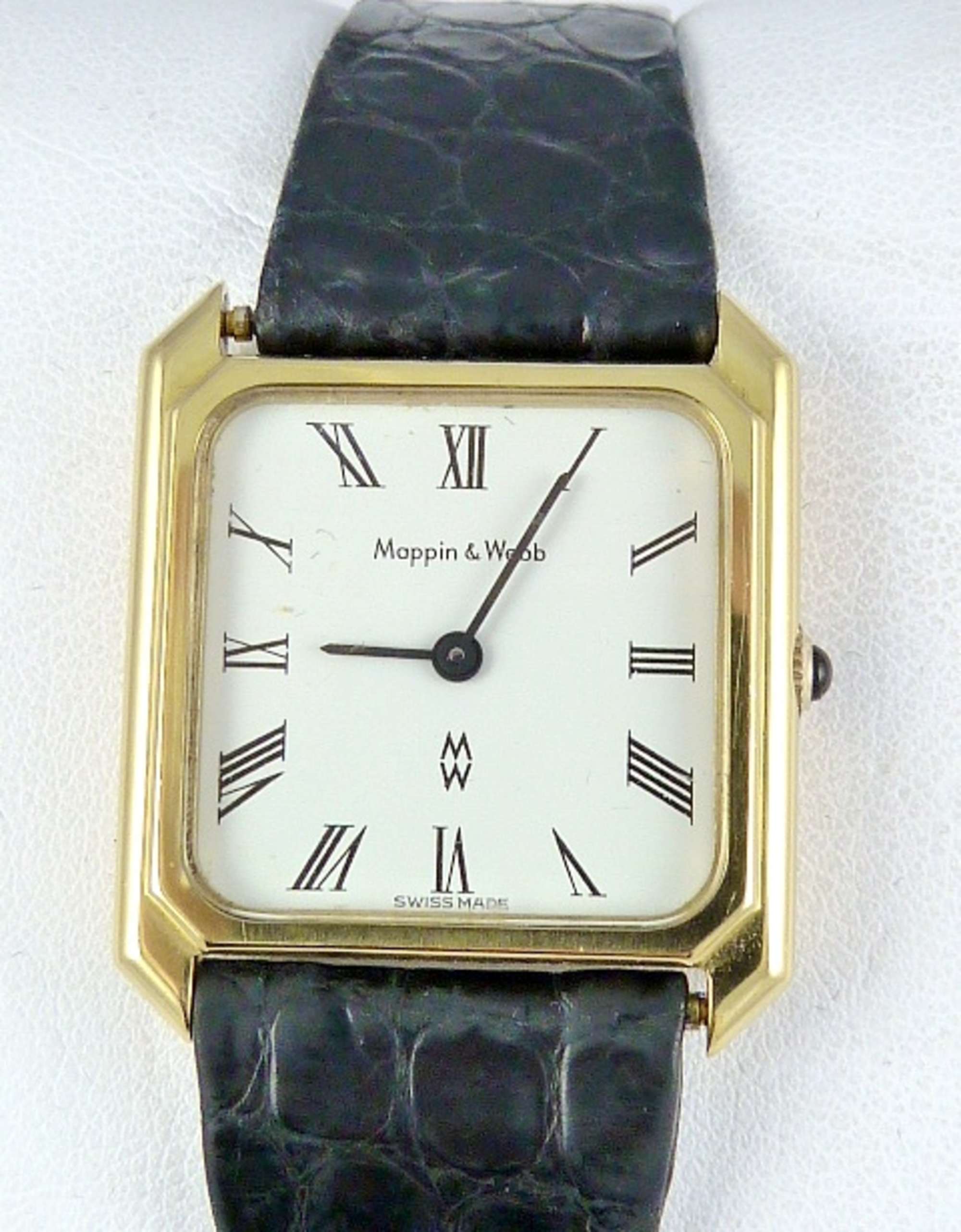 Mappin & Webb 18ct Gold Wrist Watch-Auction Lot