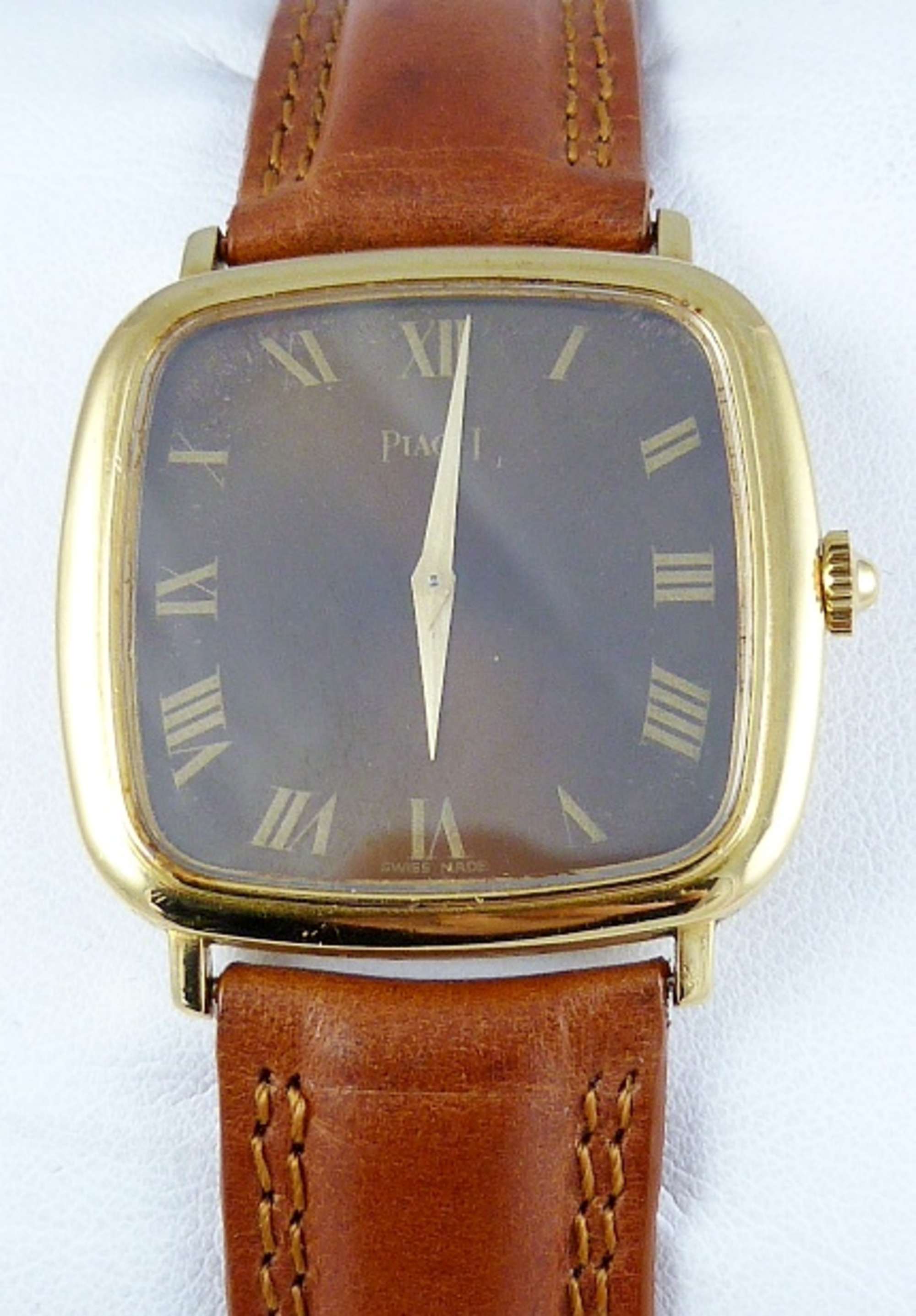 18ct Gold Piaget Watch-Auction Lot