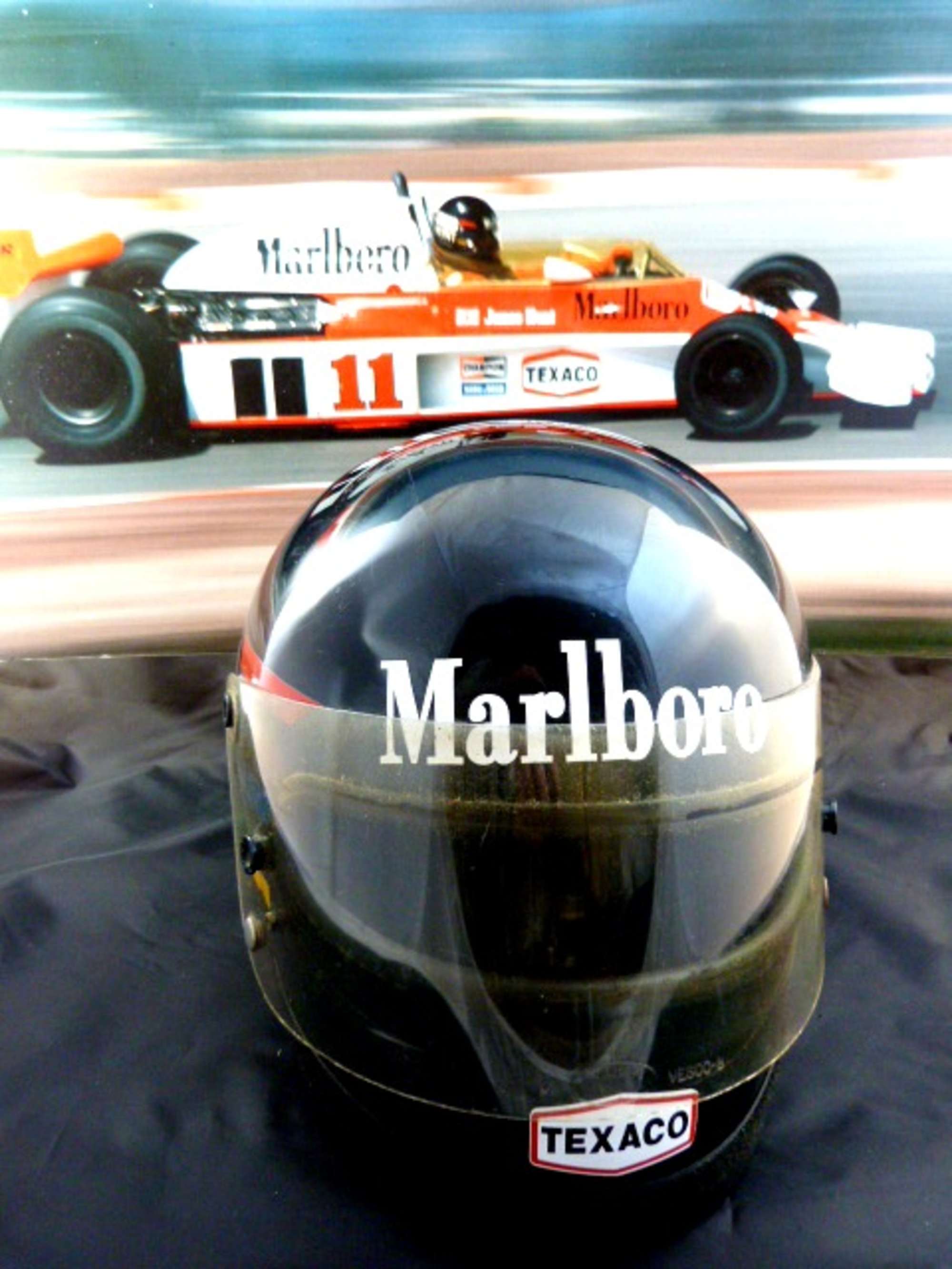 James Hunt 1978 Season Bell Race Helmet-Sold