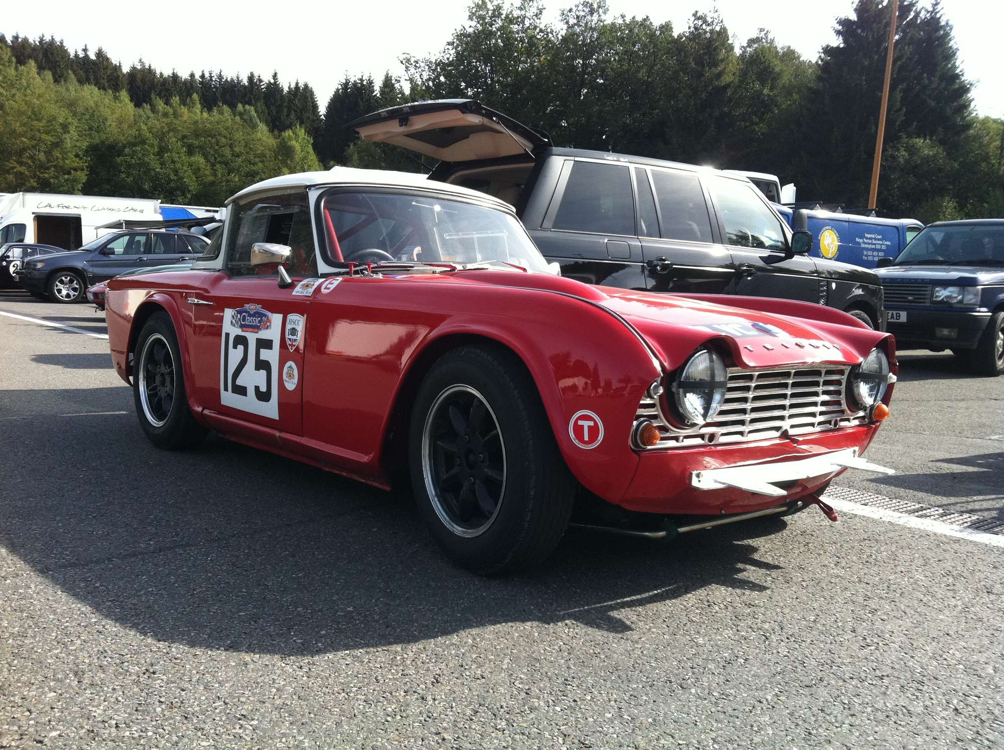1962 Triumph TR4 FIA race car-Sold