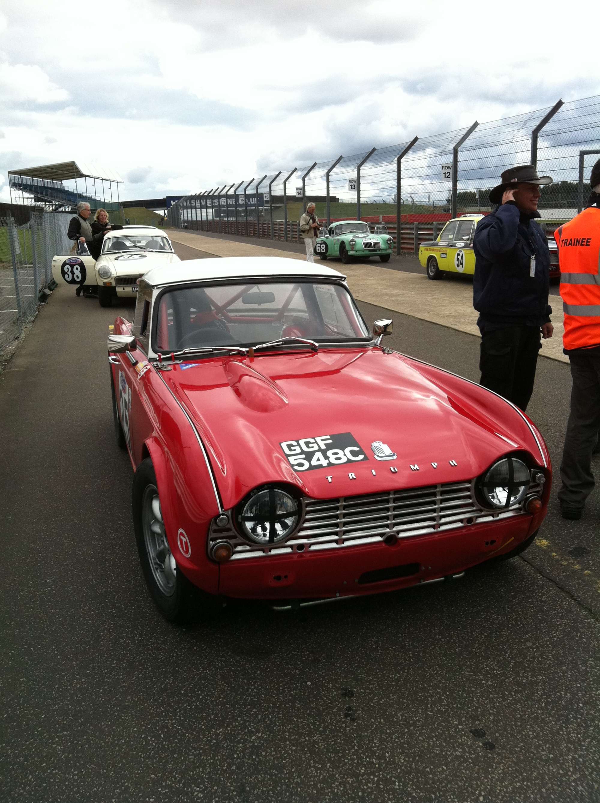 1962 Triumph TR4 FIA race car-Sold