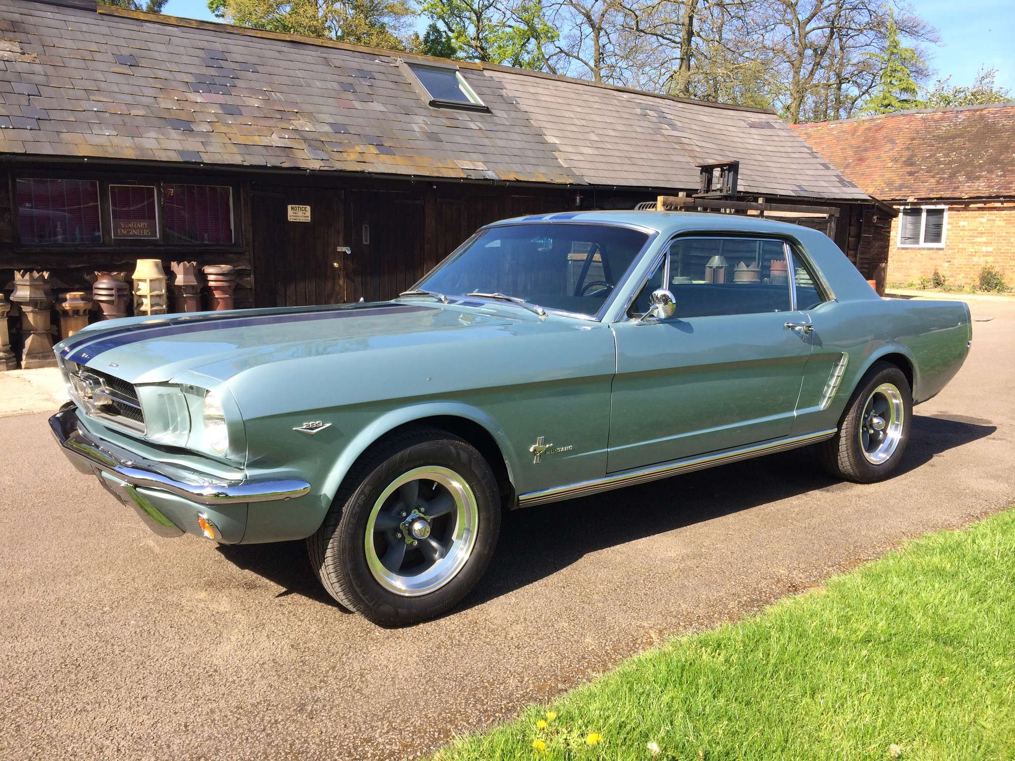 1965 Ford Mustang 289 Notchback-Sold