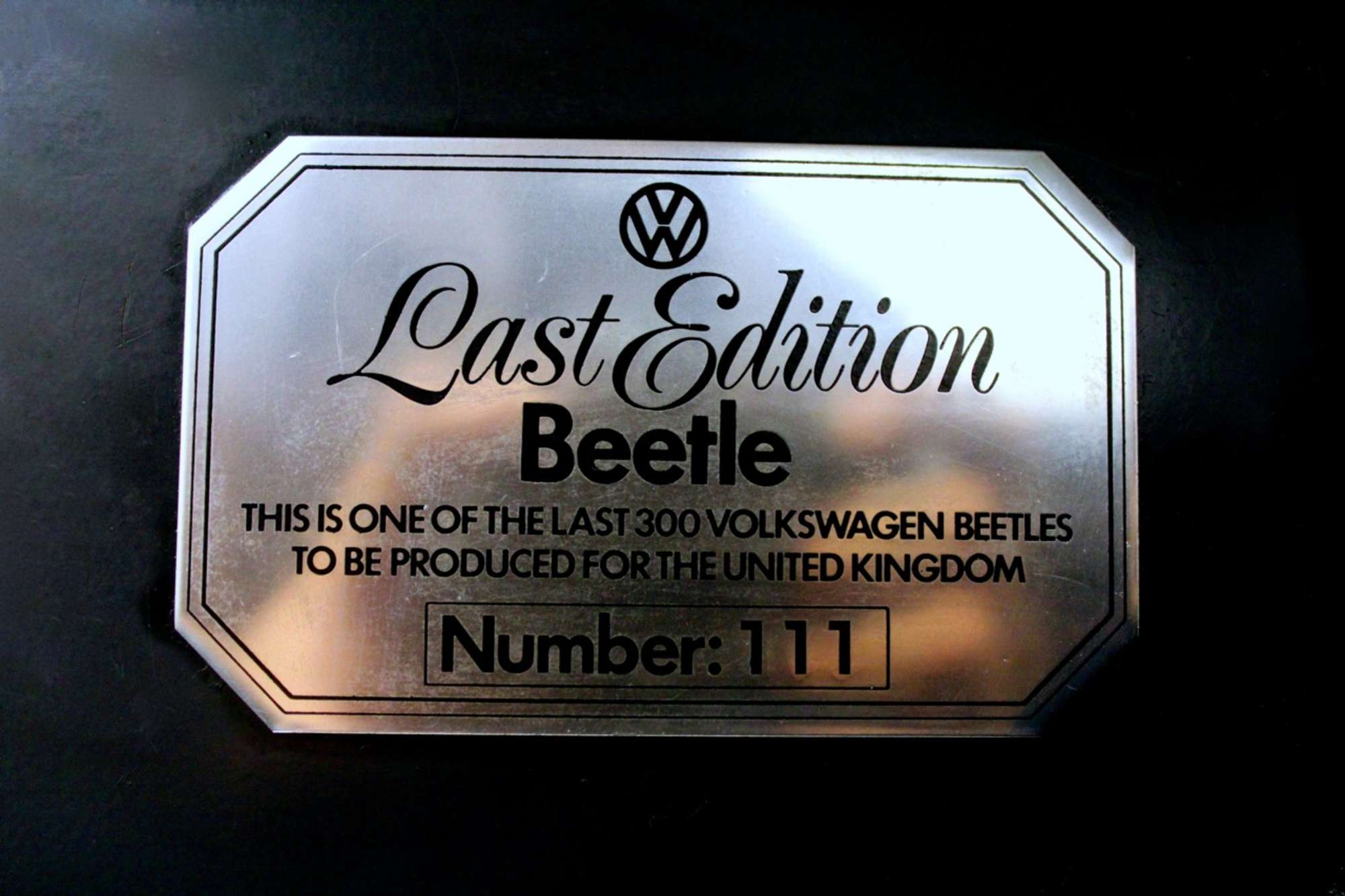 1978 Volkswagen Beetle Last Edition (LEB)-Auction Lot