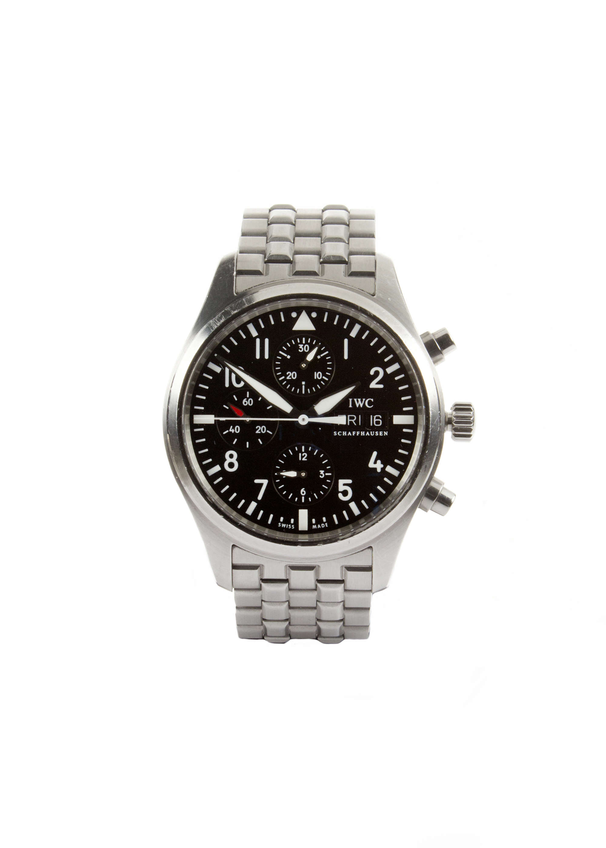 c.2007 IWC Fleiger-Graph, the classic Pilot Chronograph-Auction Lot