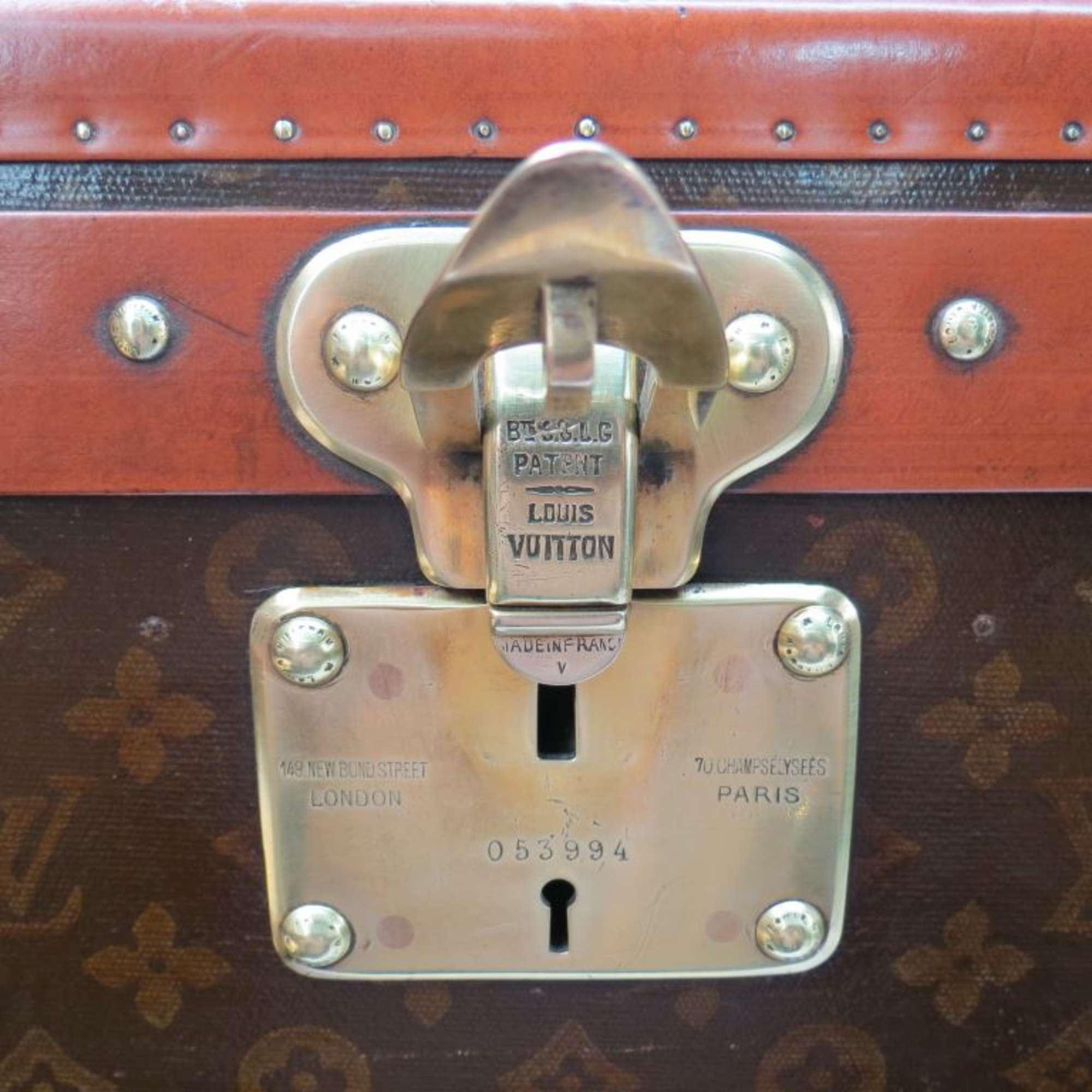 A rare Louis Vuitton wardrobe fitted Travel Trunk-Sold