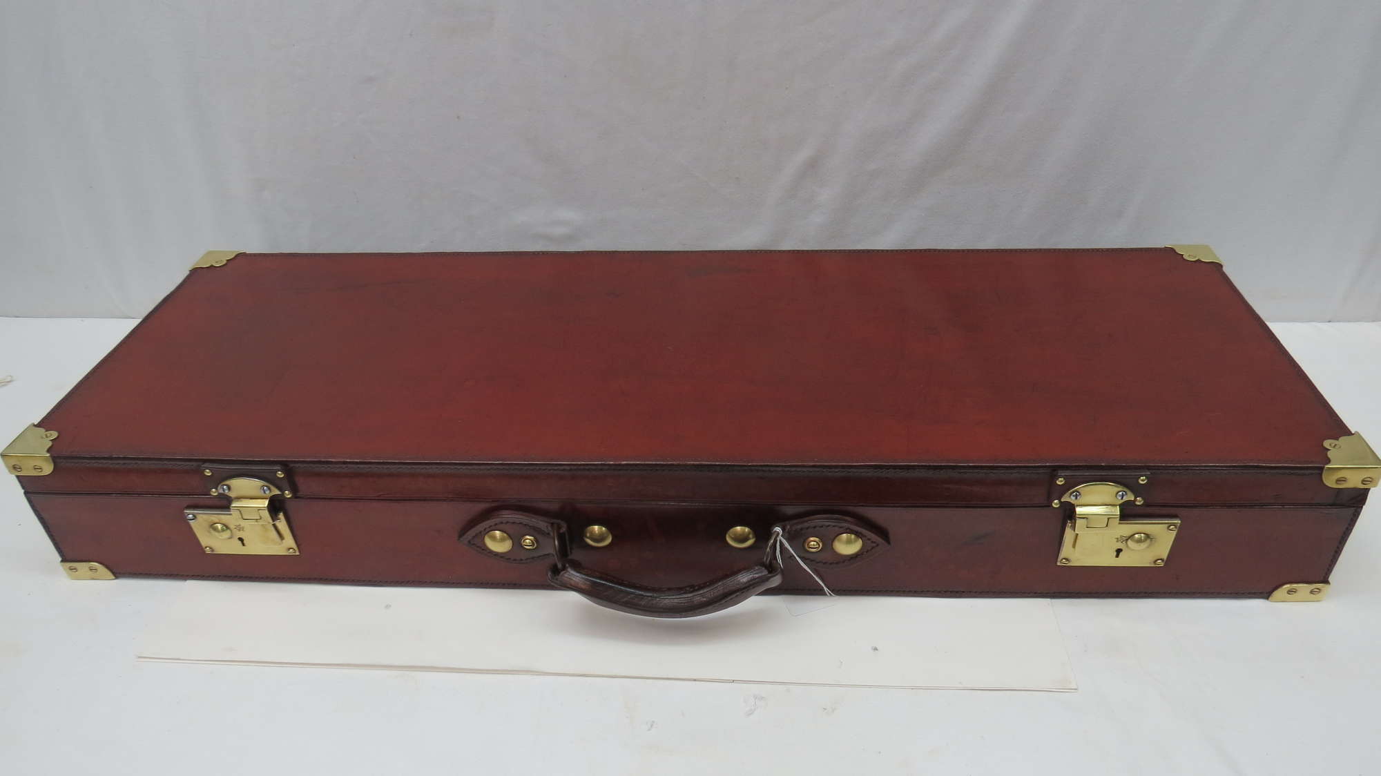 A large leather covered Case-Sold