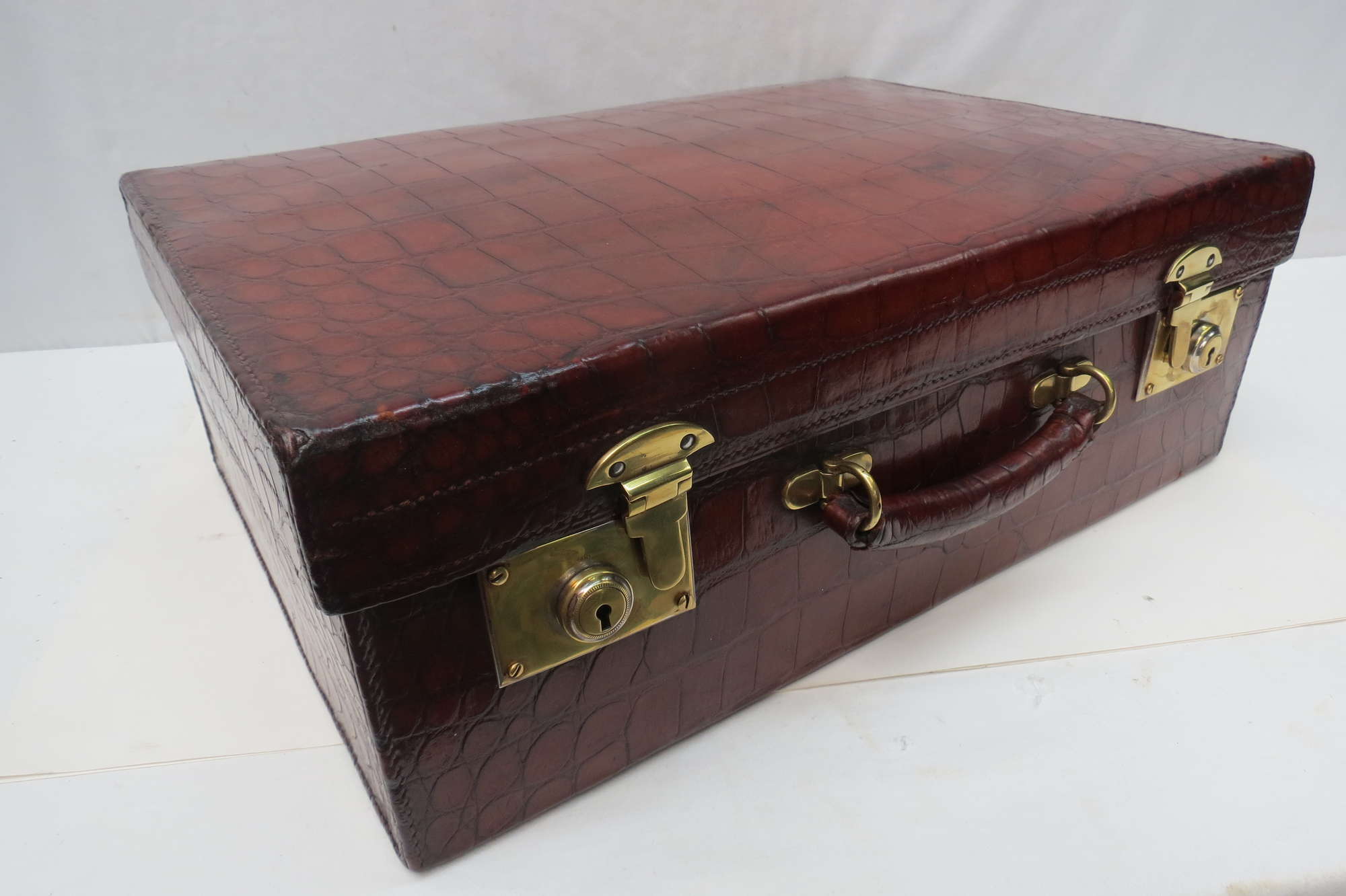 A Crocodile Skin Case-Sold