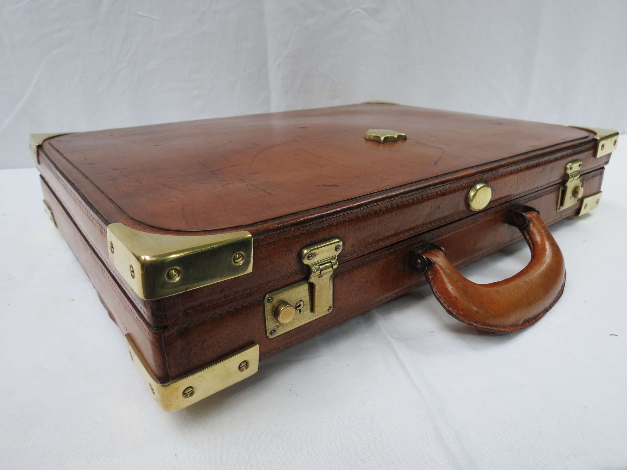 A good leather Briefcase-Sold