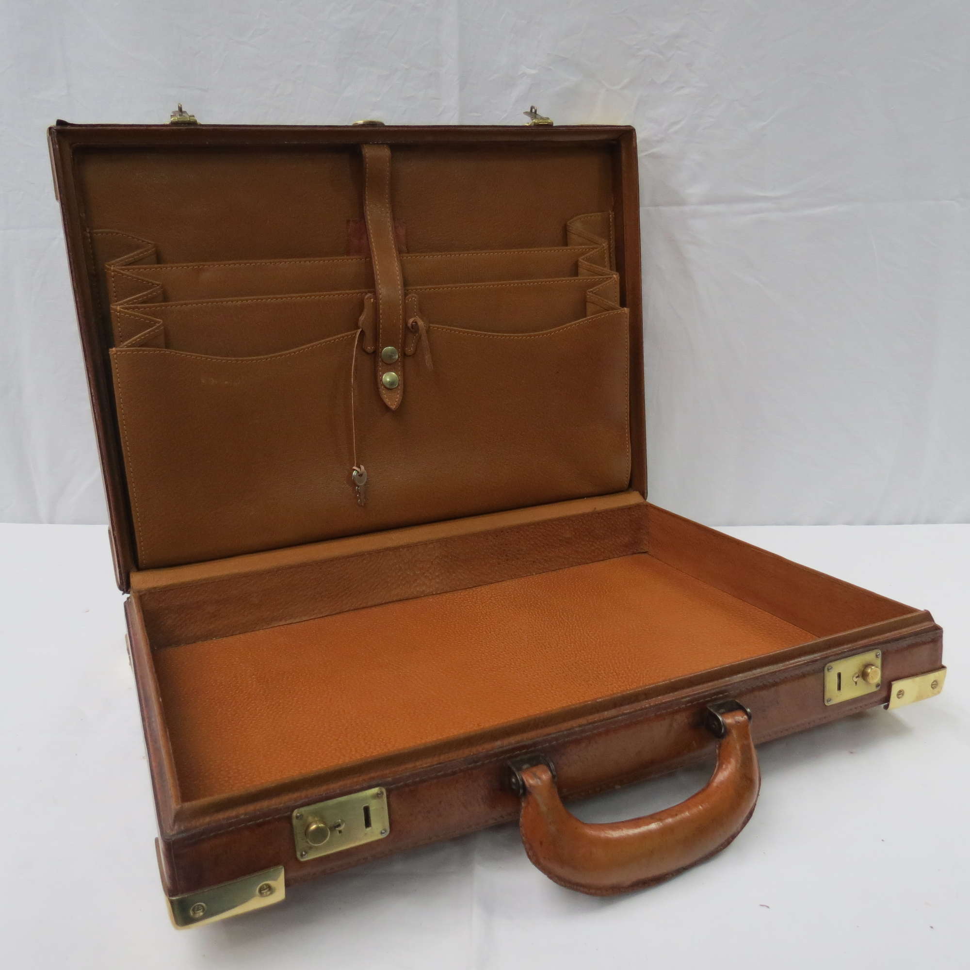 A good leather Briefcase-Sold