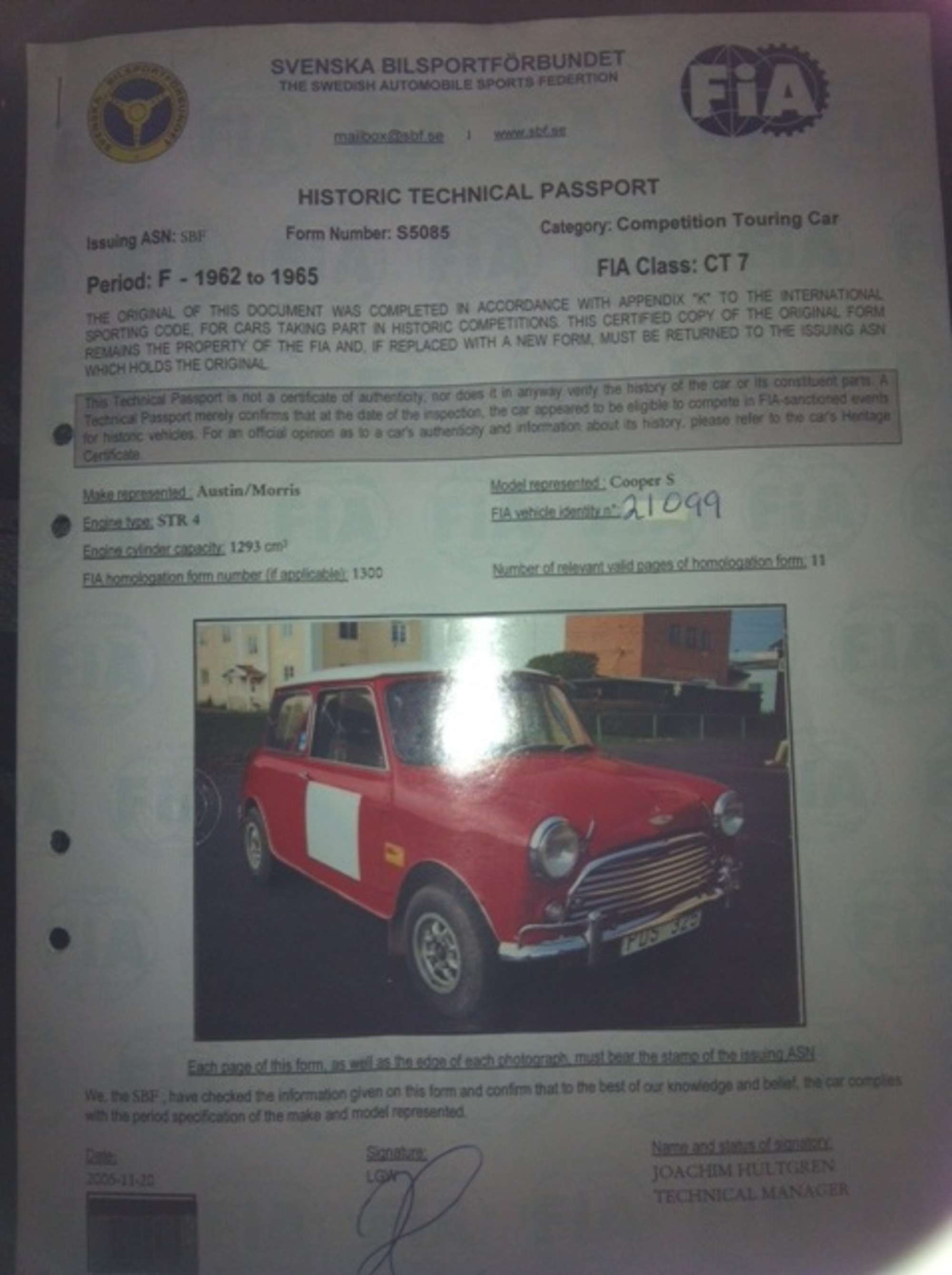 1964 Mini Cooper S-Sold